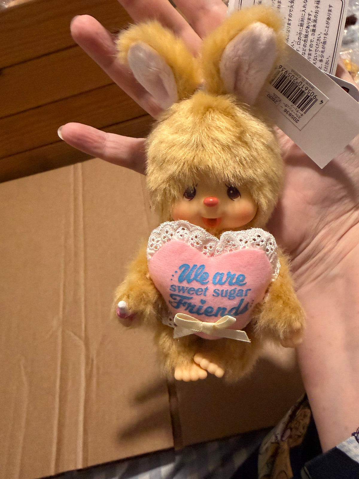 Monchhichi & Chimutan Sweet Sugar Friends Keychains | Japan Sekiguchi