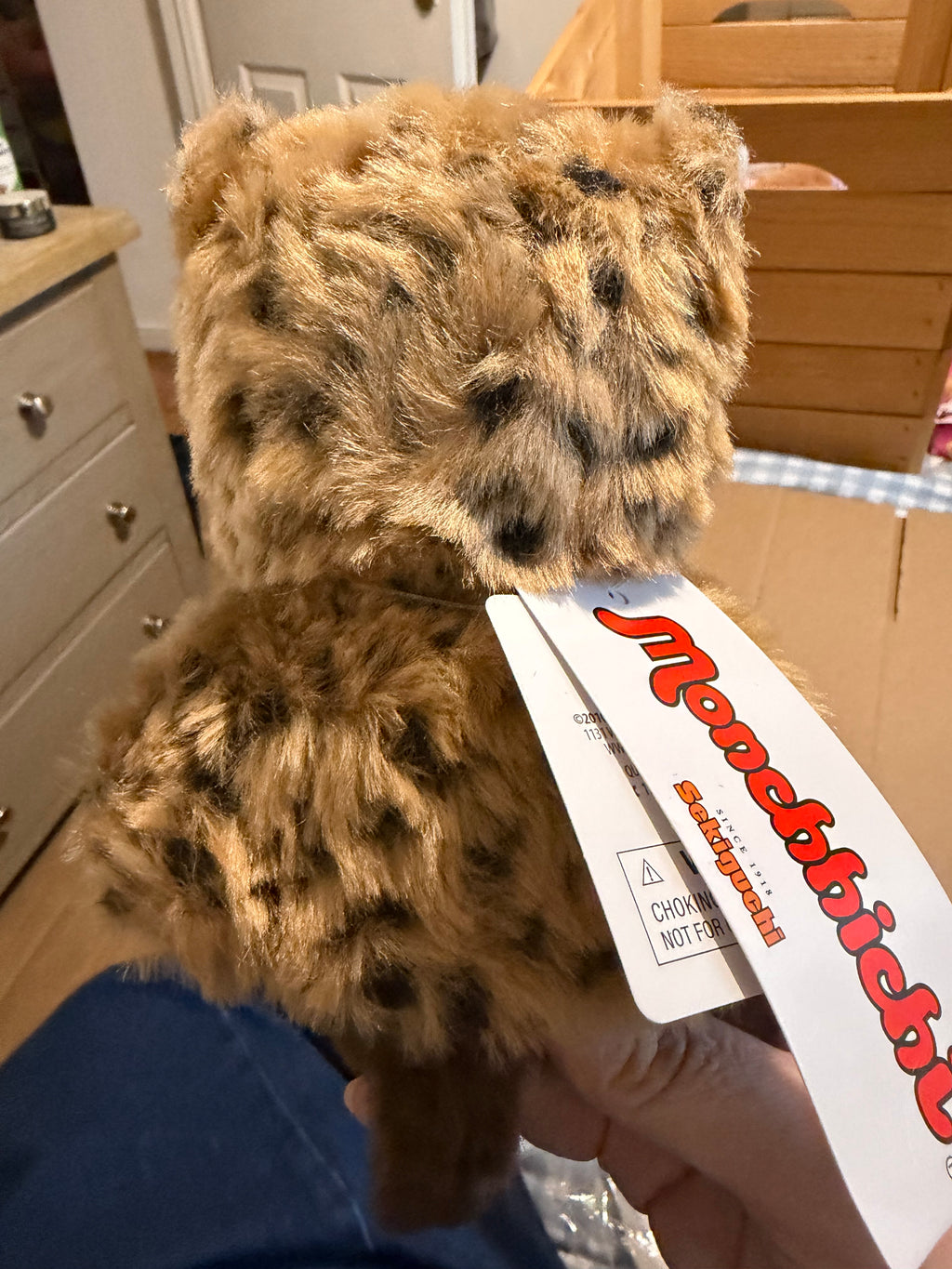 Monchhichi Cat Poncho & Leopard Cape 20cm – Rare Sekiguchi Collectors | Choice of 3