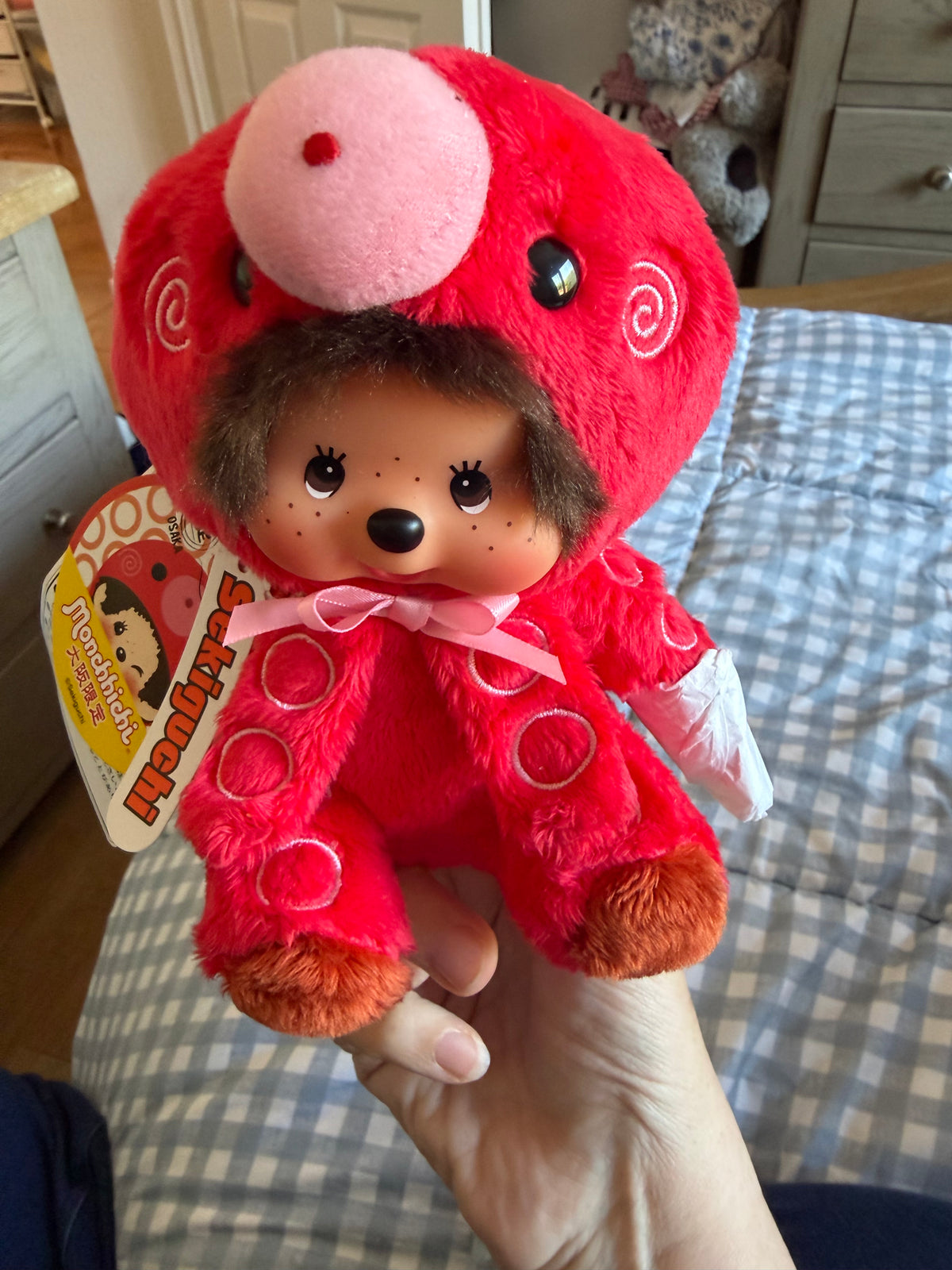 Monchhichi Osaka Exclusive Octopus Plush | Sekiguchi Japan Regional Limited Edition