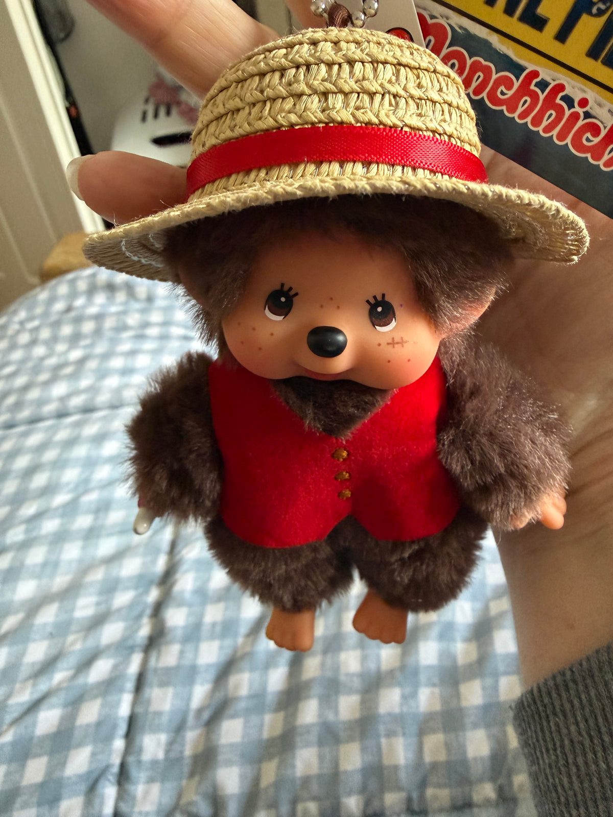 Monchhichi × Netflix ONE PIECE Season 2 Luffy Keychain – Sekiguchi Japan