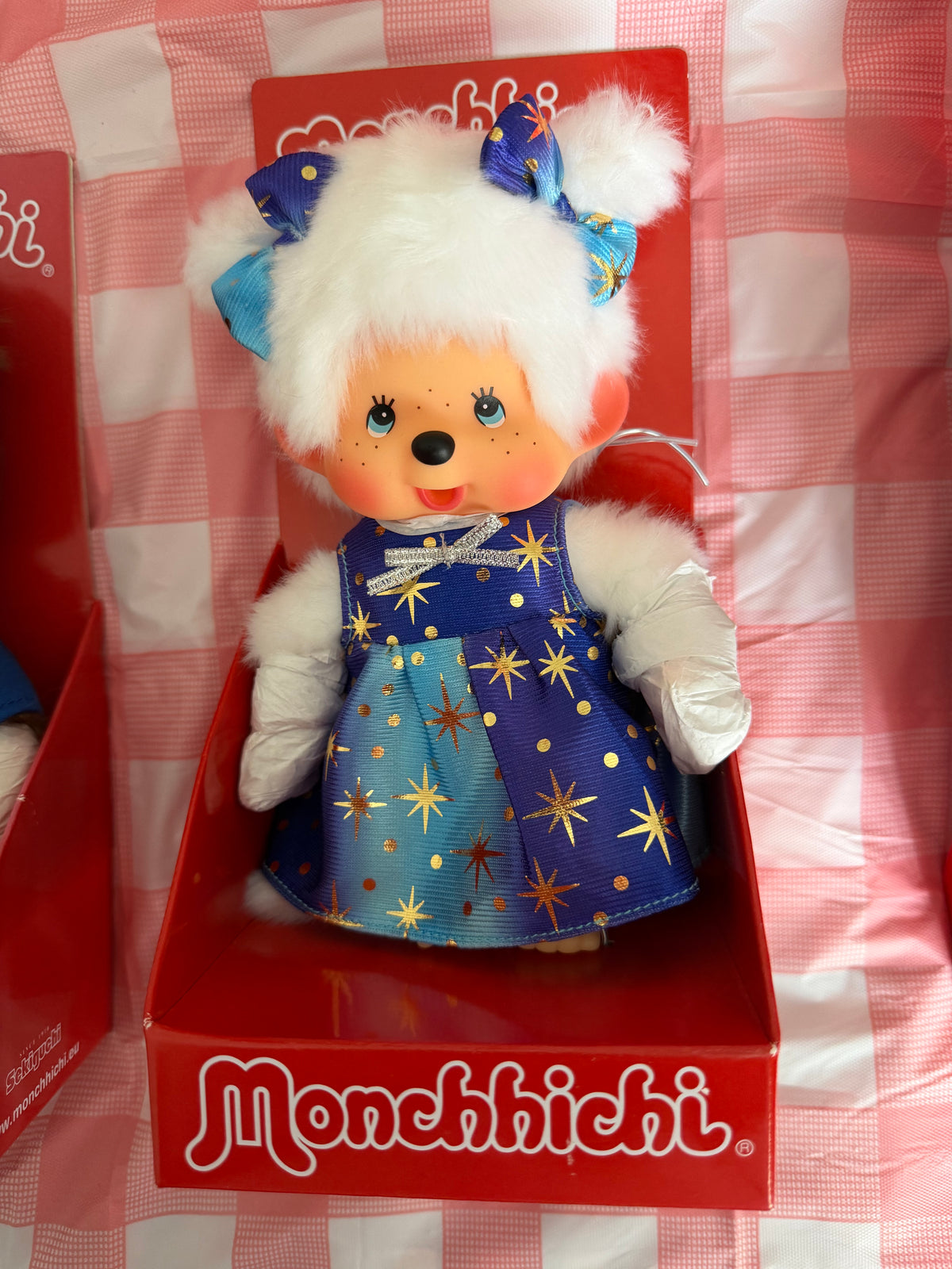 Monchhichi Red Box Girls 20cm – Choose Your Girl | Authentic Sekiguchi