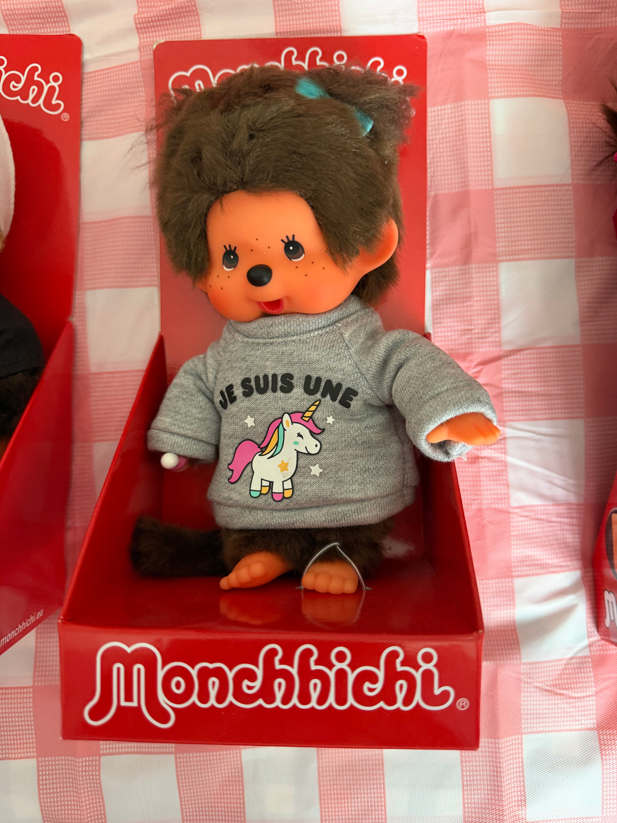 Monchhichi Red Box Girls 20cm – Choose Your Girl | Authentic Sekiguchi