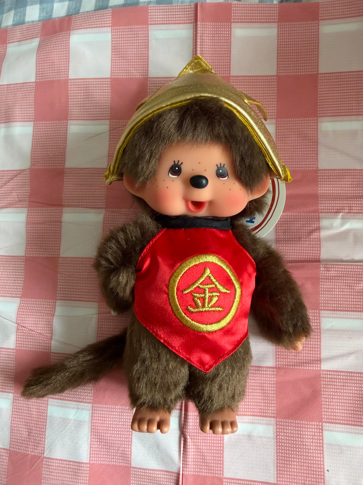 Rare Kintarō Monchhichi Japanese Folktale Plush – Sekiguchi 789696 – Original Tags