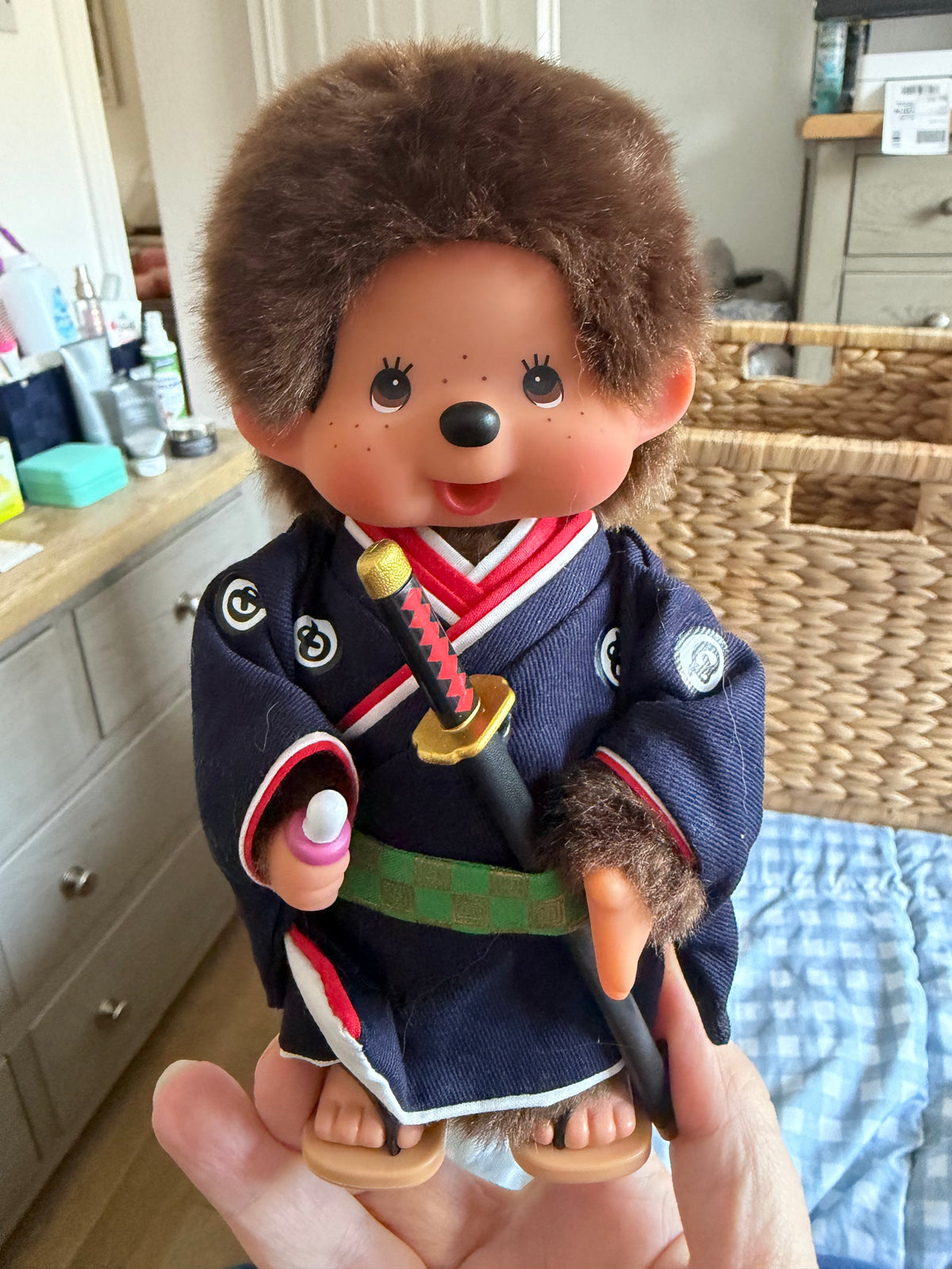 Kyugetsu Original Japan – Master Swordsman Monchhichi | Sekiguchi