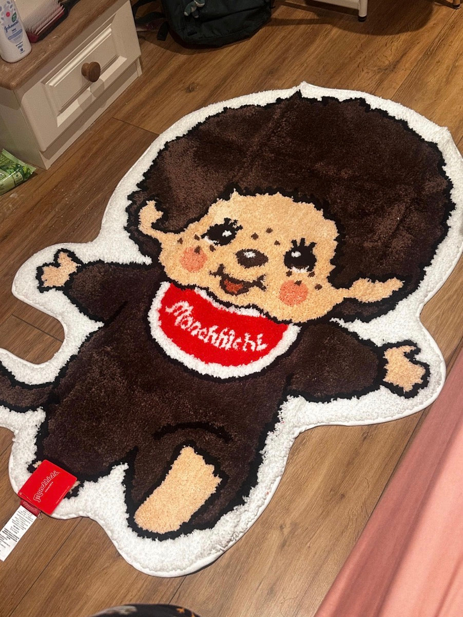 Monchhichi Boy Large Body Shaped Rug – 102cm | Sold Out Official Collectible