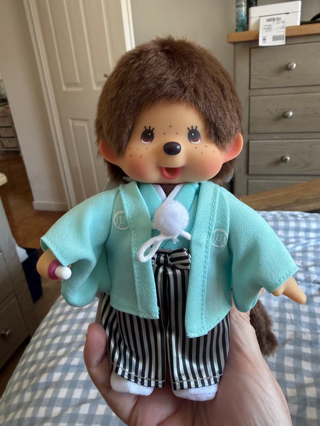 Monchhichi Montsuki Hakama Boy – 2026 Japanese Release – Sekiguchi Japan