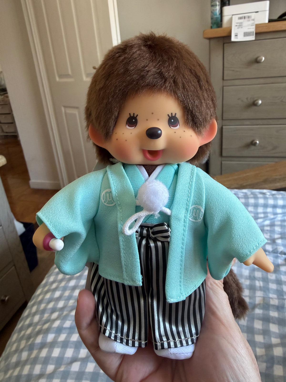 Monchhichi Montsuki Hakama Boy – 2026 Japanese Release – Sekiguchi Japan