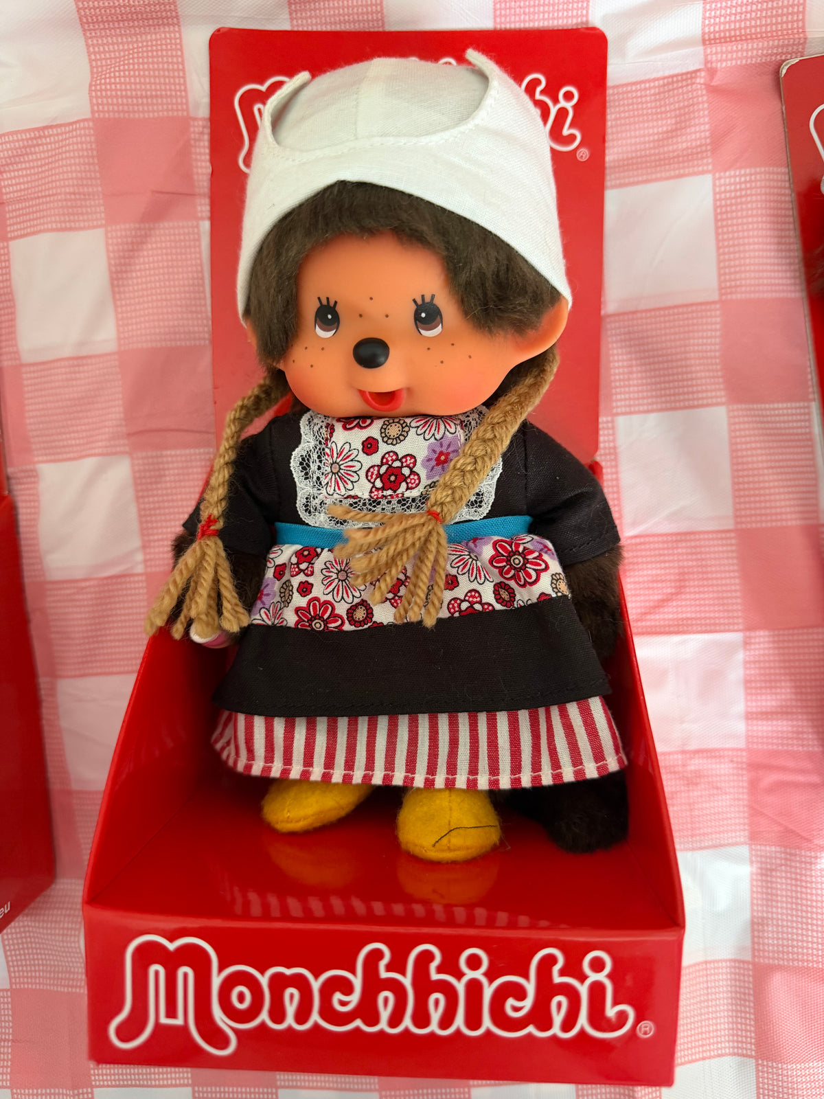 Monchhichi Red Box Girls 20cm – Choose Your Girl | Authentic Sekiguchi