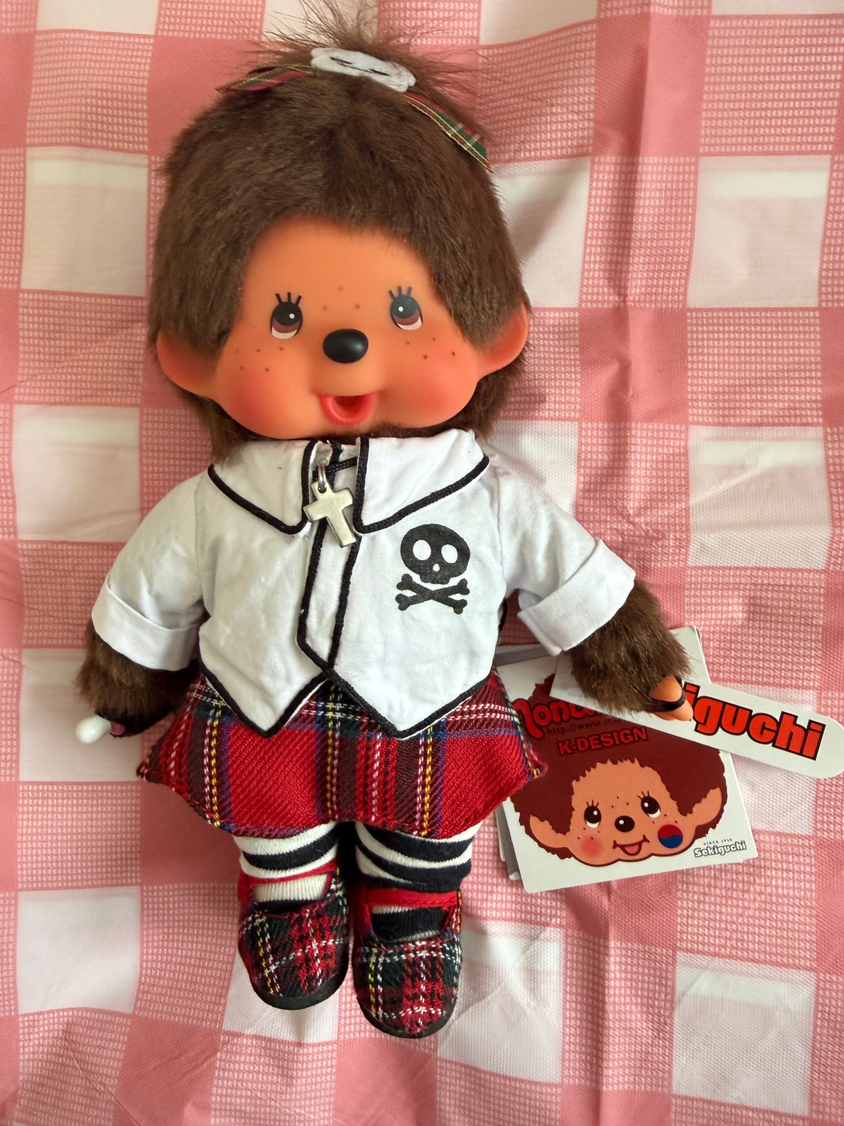 Vintage Monchhichi Punk Fashion Boy & K-Punky Girl – Authentic Sekiguchi – Rare Older Designs