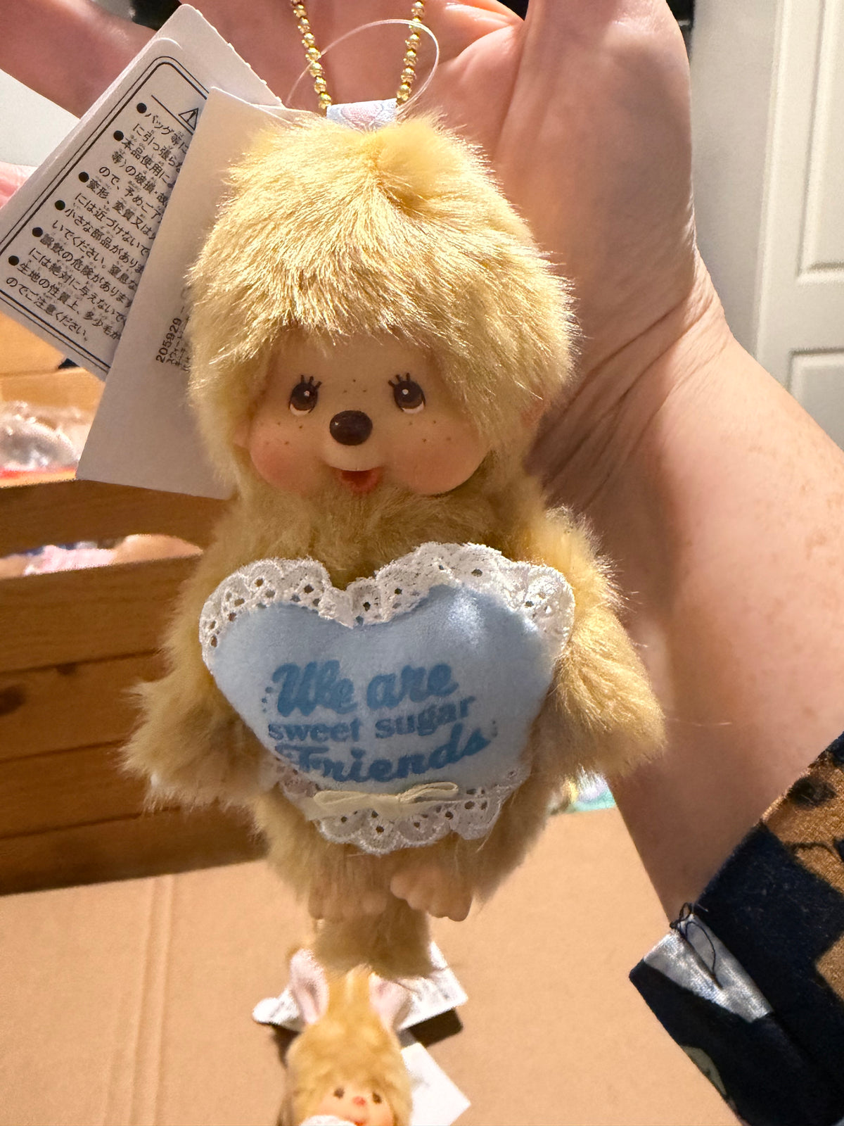 Monchhichi & Chimutan Sweet Sugar Friends Keychains | Japan Sekiguchi