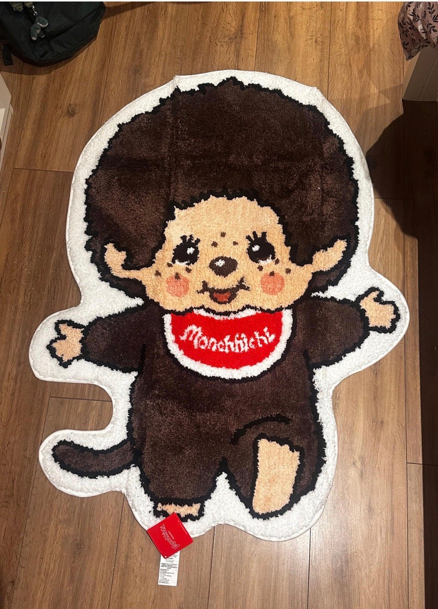 Monchhichi Boy Large Body Shaped Rug – 102cm | Sold Out Official Collectible