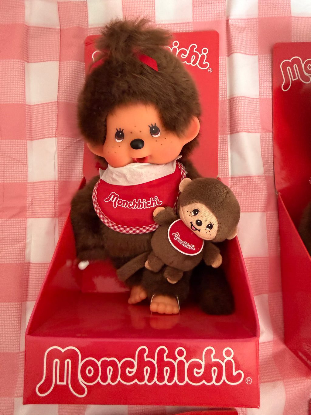 Monchhichi Red Box Girls 20cm – Choose Your Girl | Authentic Sekiguchi