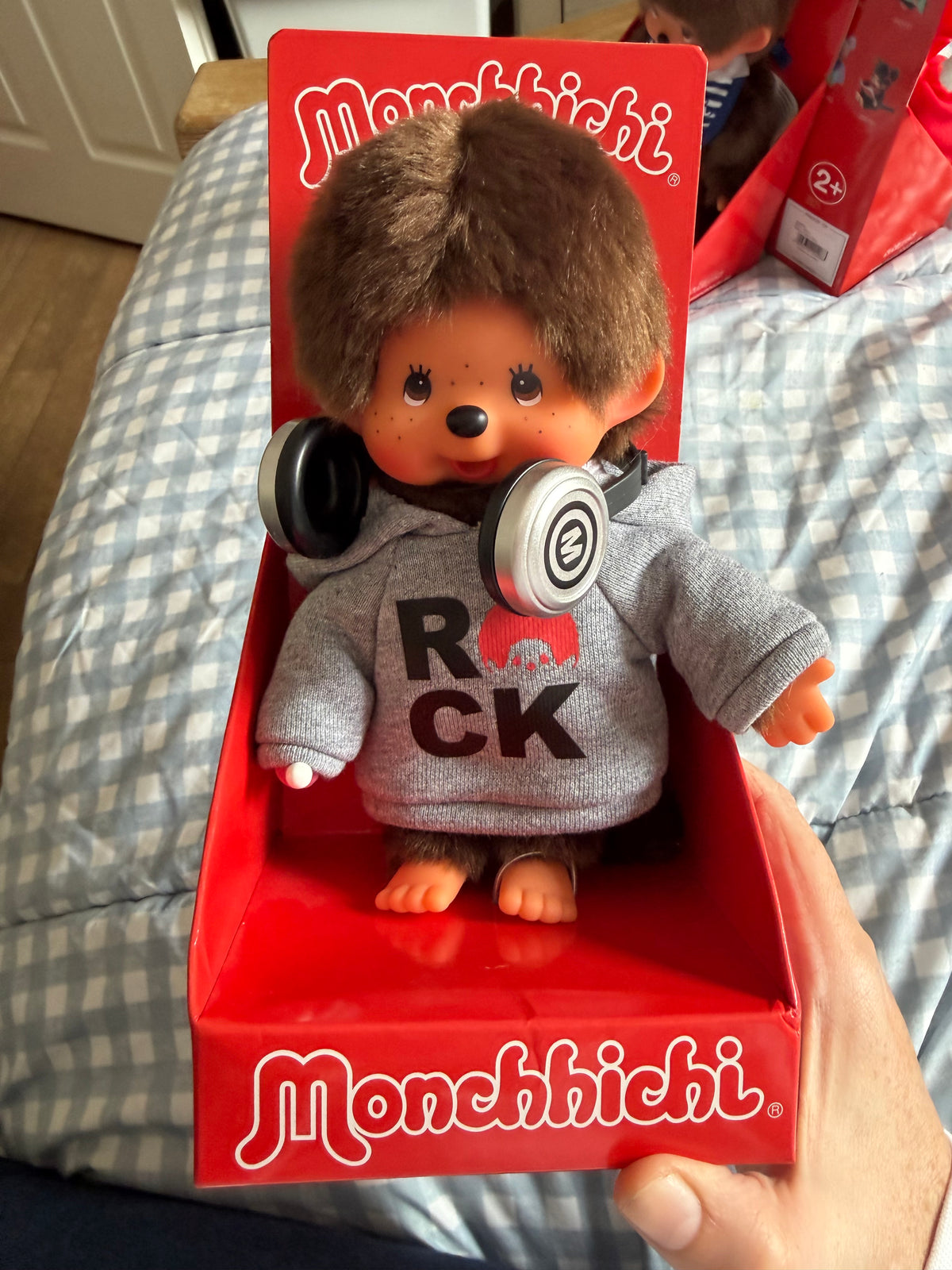 Authentic Sekiguchi Monchhichi Red Box Boys – 20cm Collectible Dolls – Choose Your Favourite