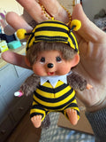 Monchhichi Costume Keychain Collection – Ladybug, Pink Butterfly & Bumblebee | Sekiguchi Japan