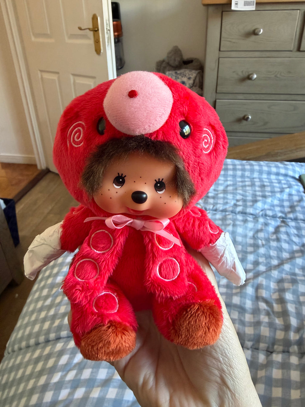 Monchhichi Osaka Exclusive Octopus Plush | Sekiguchi Japan Regional Limited Edition