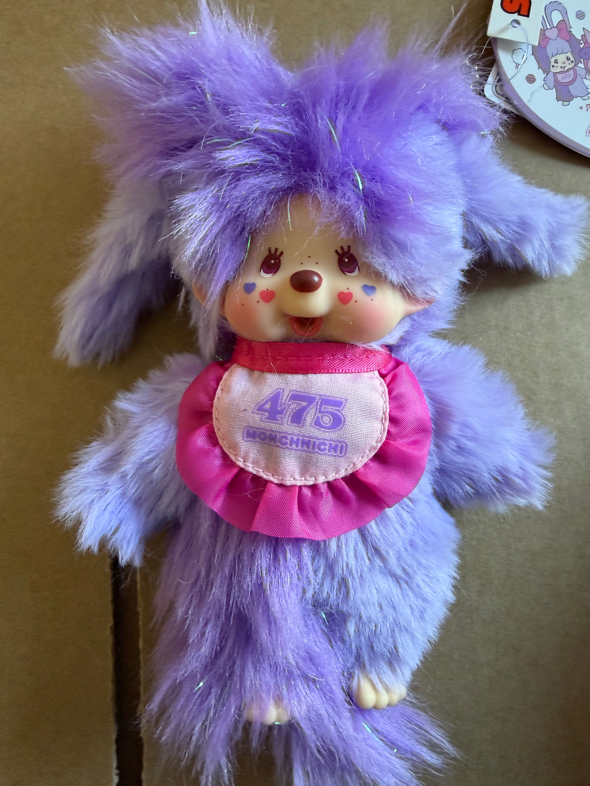 Monchhichi Friends 475 Purple Bunny Costume Keychain – Shinako Collaboration