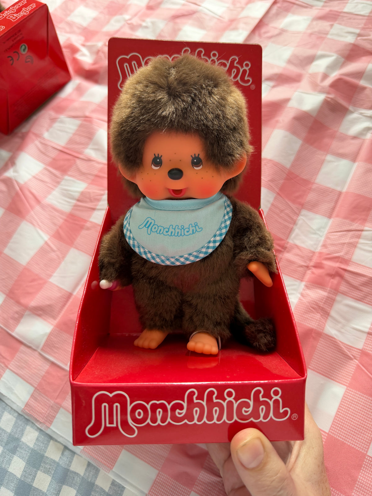Authentic Sekiguchi Monchhichi Red Box Boys – 20cm Collectible Dolls – Choose Your Favourite