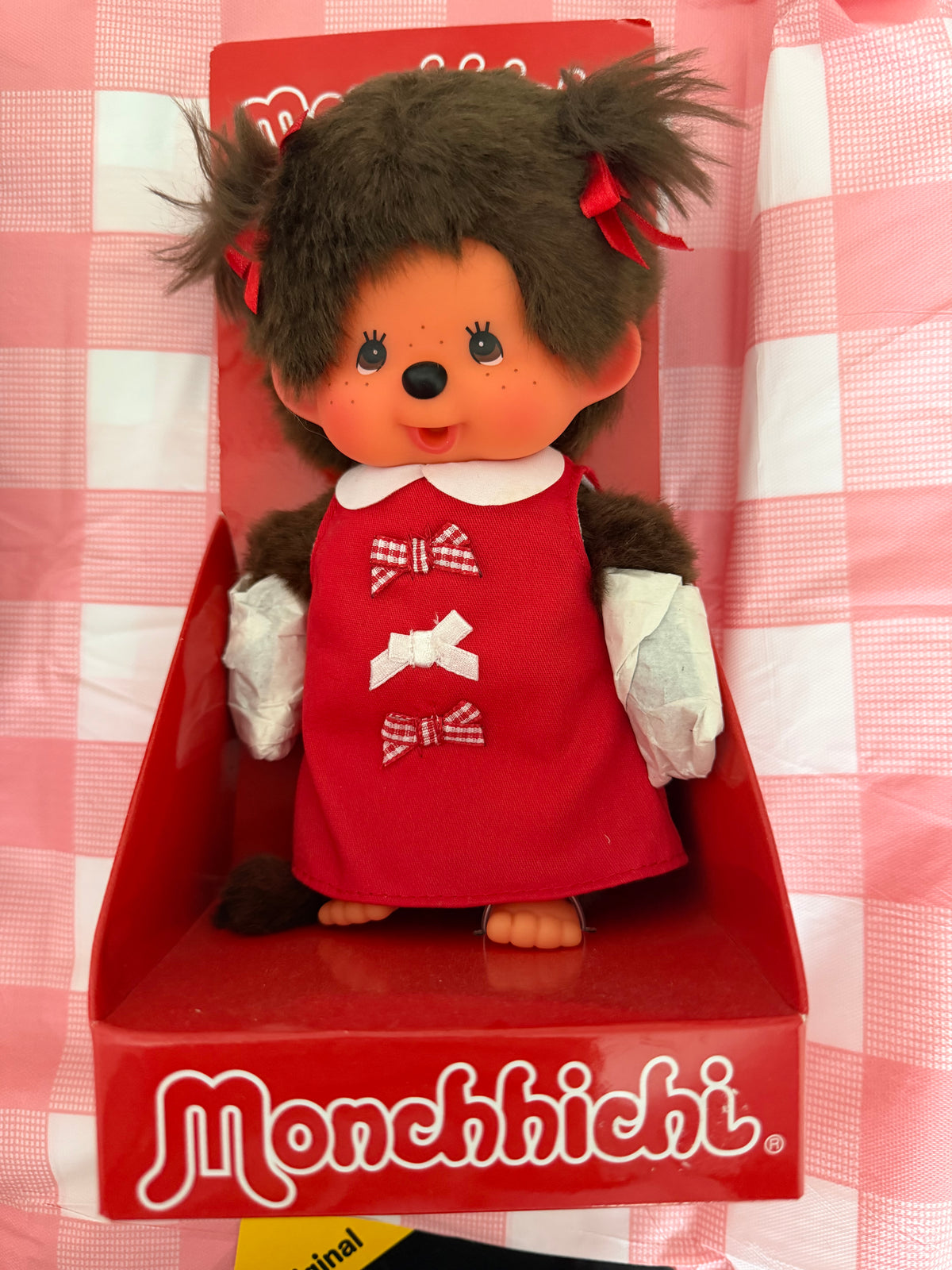 Monchhichi Red Box Girls 20cm – Choose Your Girl | Authentic Sekiguchi