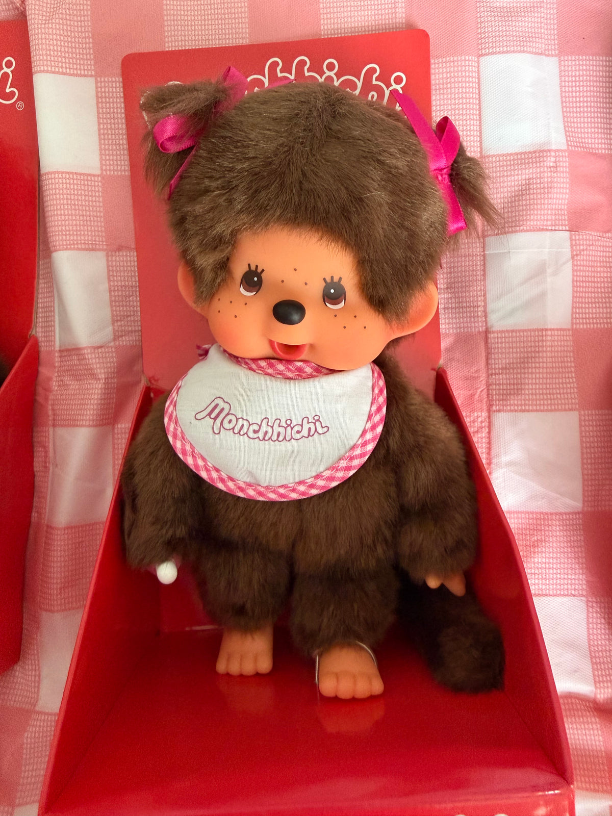Monchhichi Red Box Girls 20cm – Choose Your Girl | Authentic Sekiguchi
