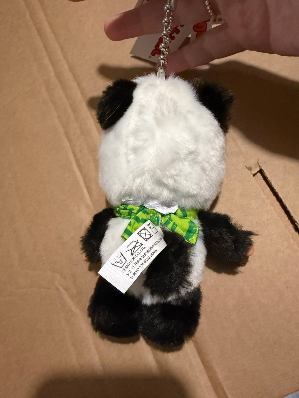 Monchhichi Panda Standing Keychain – 718832 | Authentic Sekiguchi