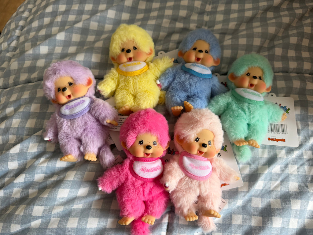 Monchhichi Colors 14cm Plush – Choose Your Colour | Authentic Sekiguchi