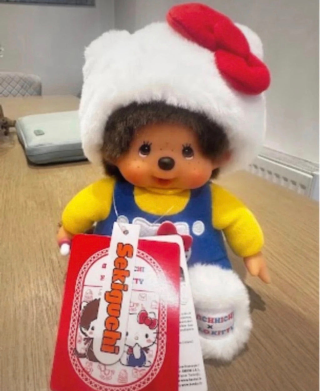Monchhichi × Hello Kitty Collaboration Plush Doll