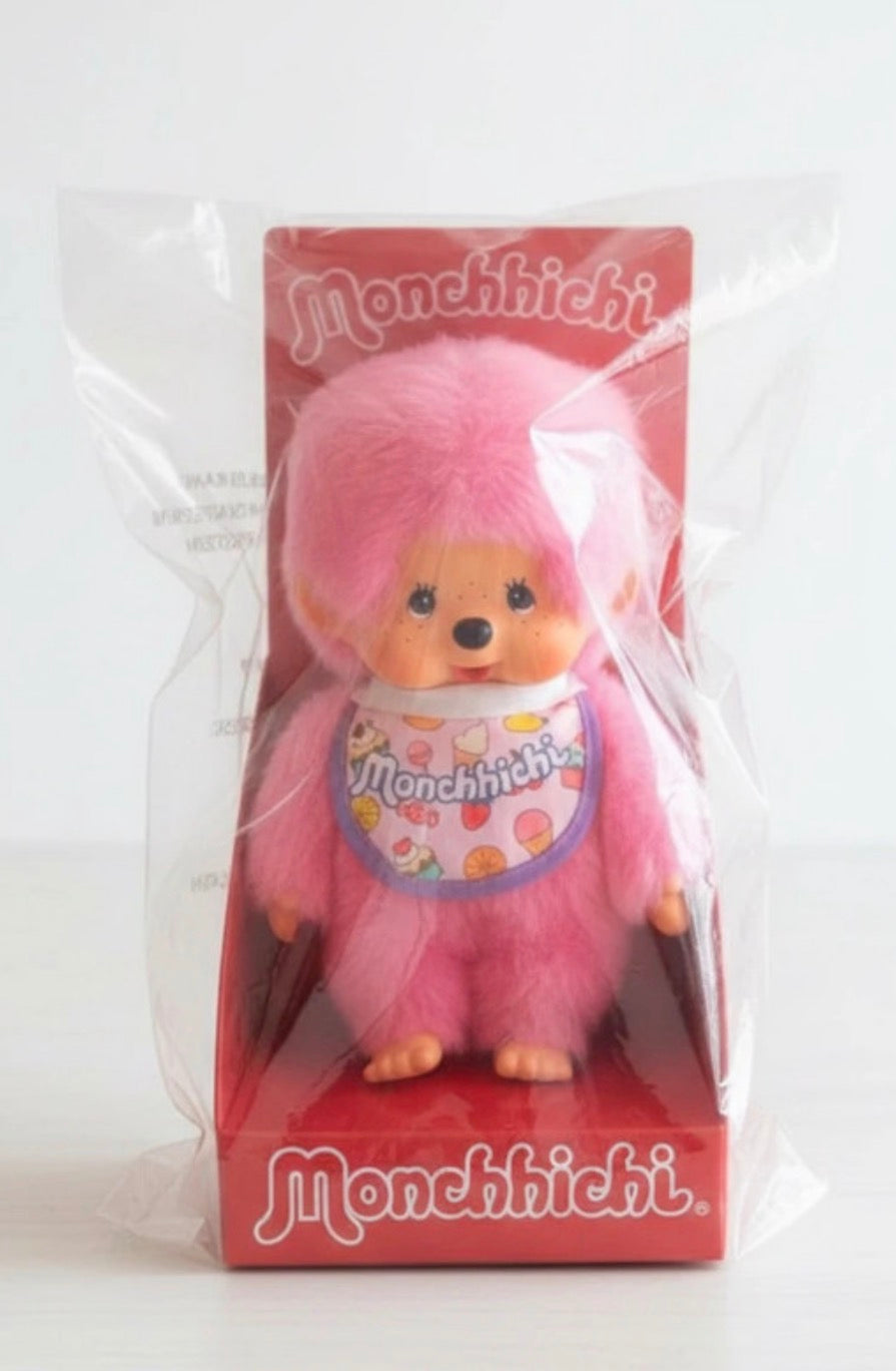 Monchhichi Pink Candy Girl Doll – 20cm
