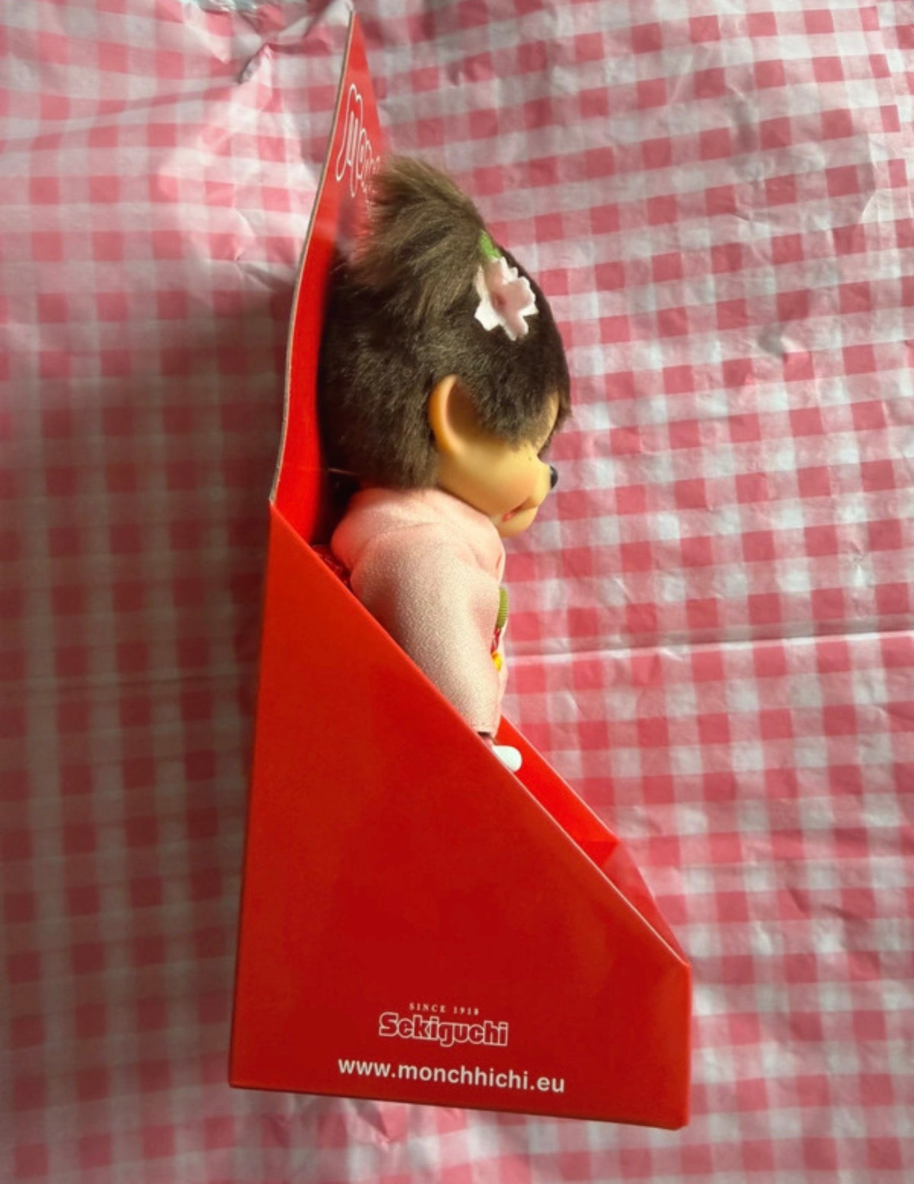 Monchhichi Pink Floral Kimono Doll – 2026 Release