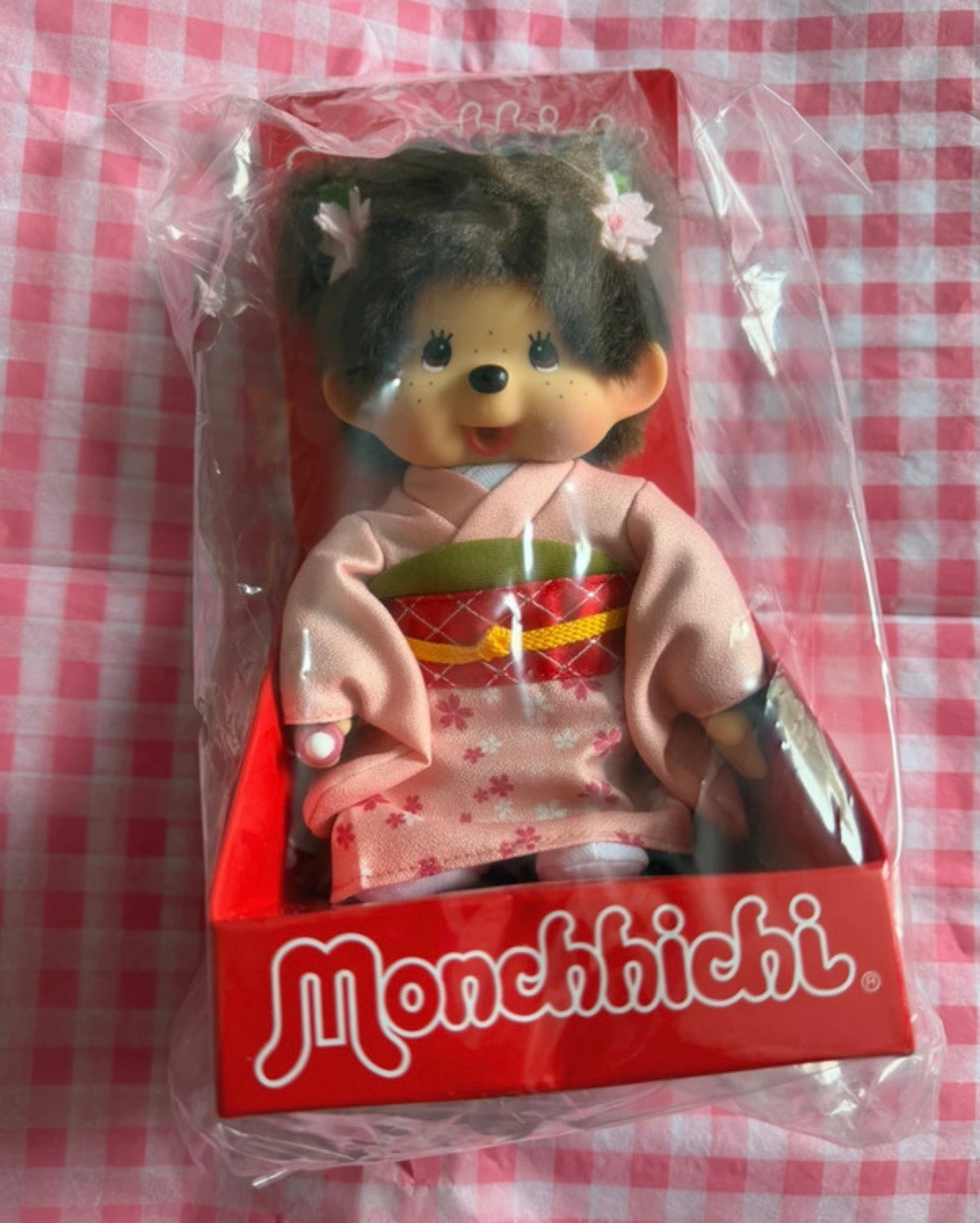 Monchhichi Pink Floral Kimono Doll – 2026 Release