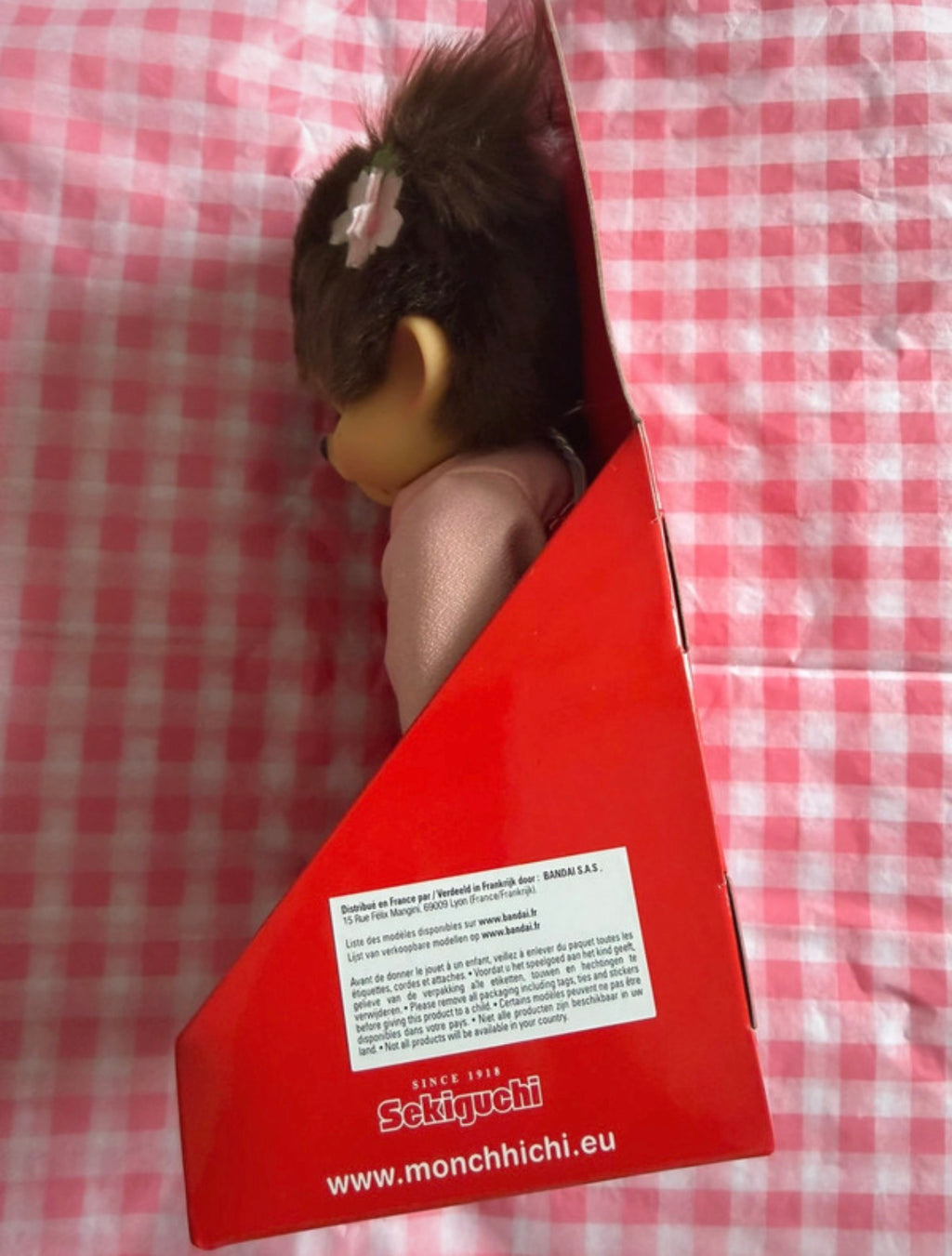 Monchhichi Pink Floral Kimono Doll – 2026 Release