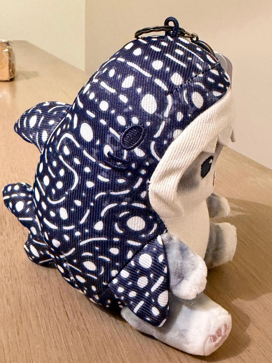 Mofusand BOARD SHARK! Denim Shark Cat Mascot – Indigo