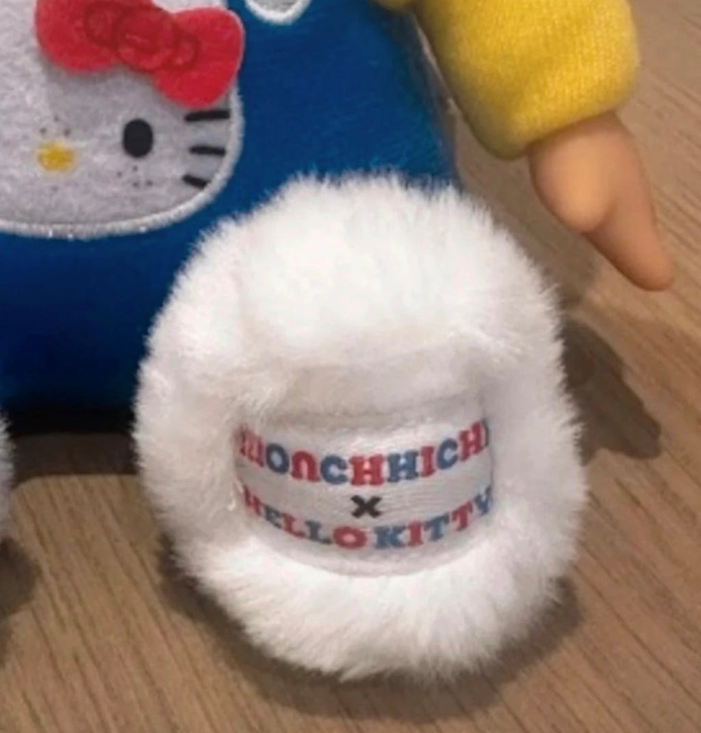 Monchhichi × Hello Kitty Collaboration Plush Doll