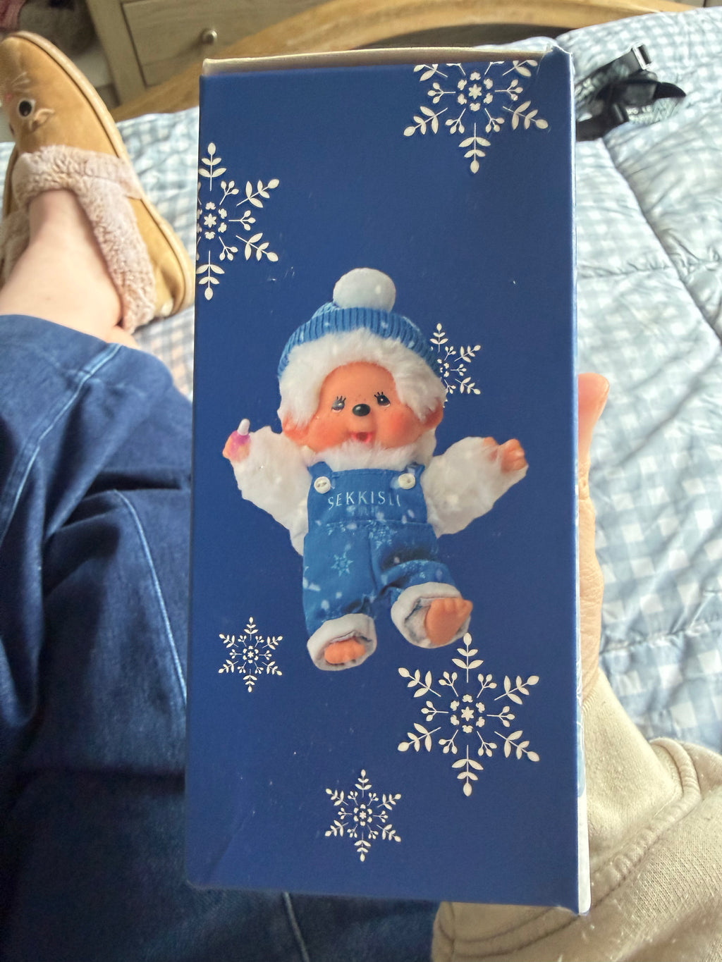 Rare SEKKISEI x Monchhichi Promotional Doll Keychain Set – Boy & Girl