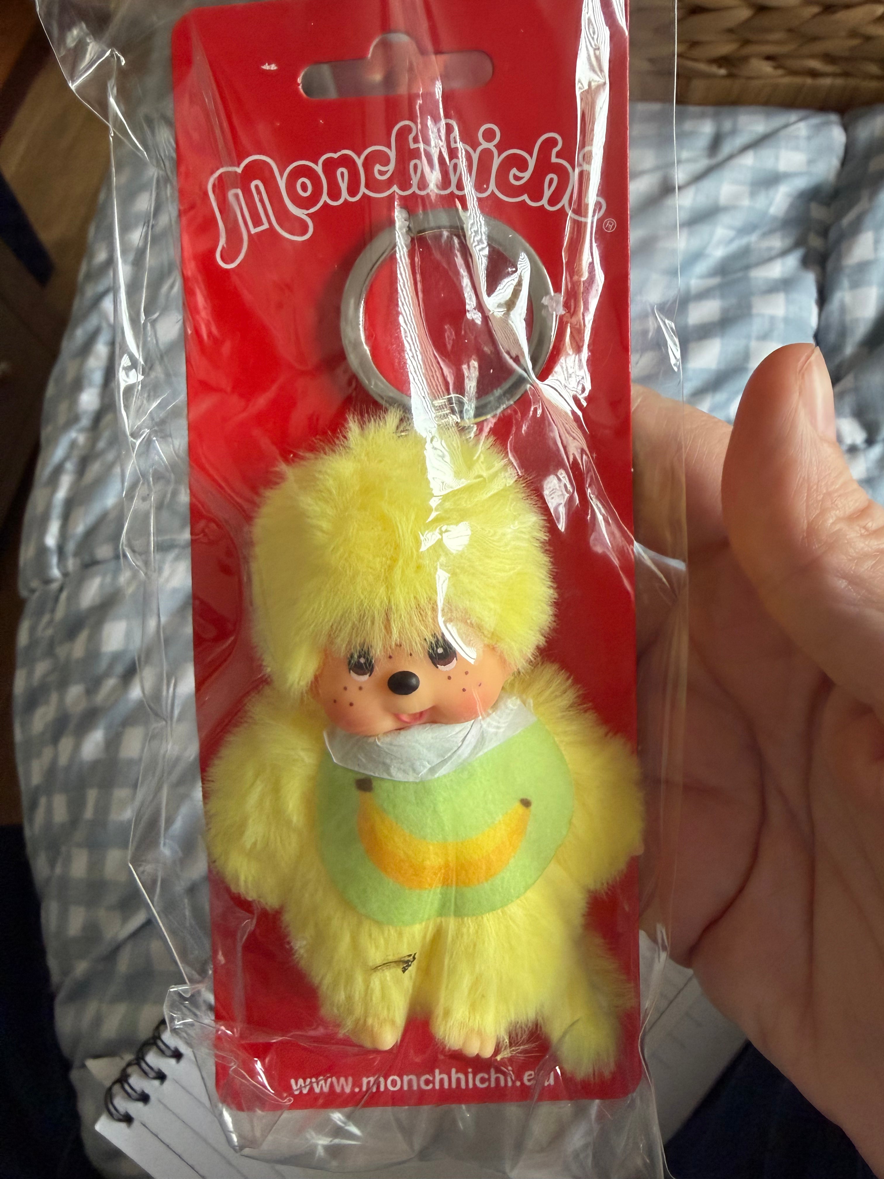 Monchhichi Fruits Colors 10cm Keychain – Choose Your Fruit | Authentic Sekiguchi