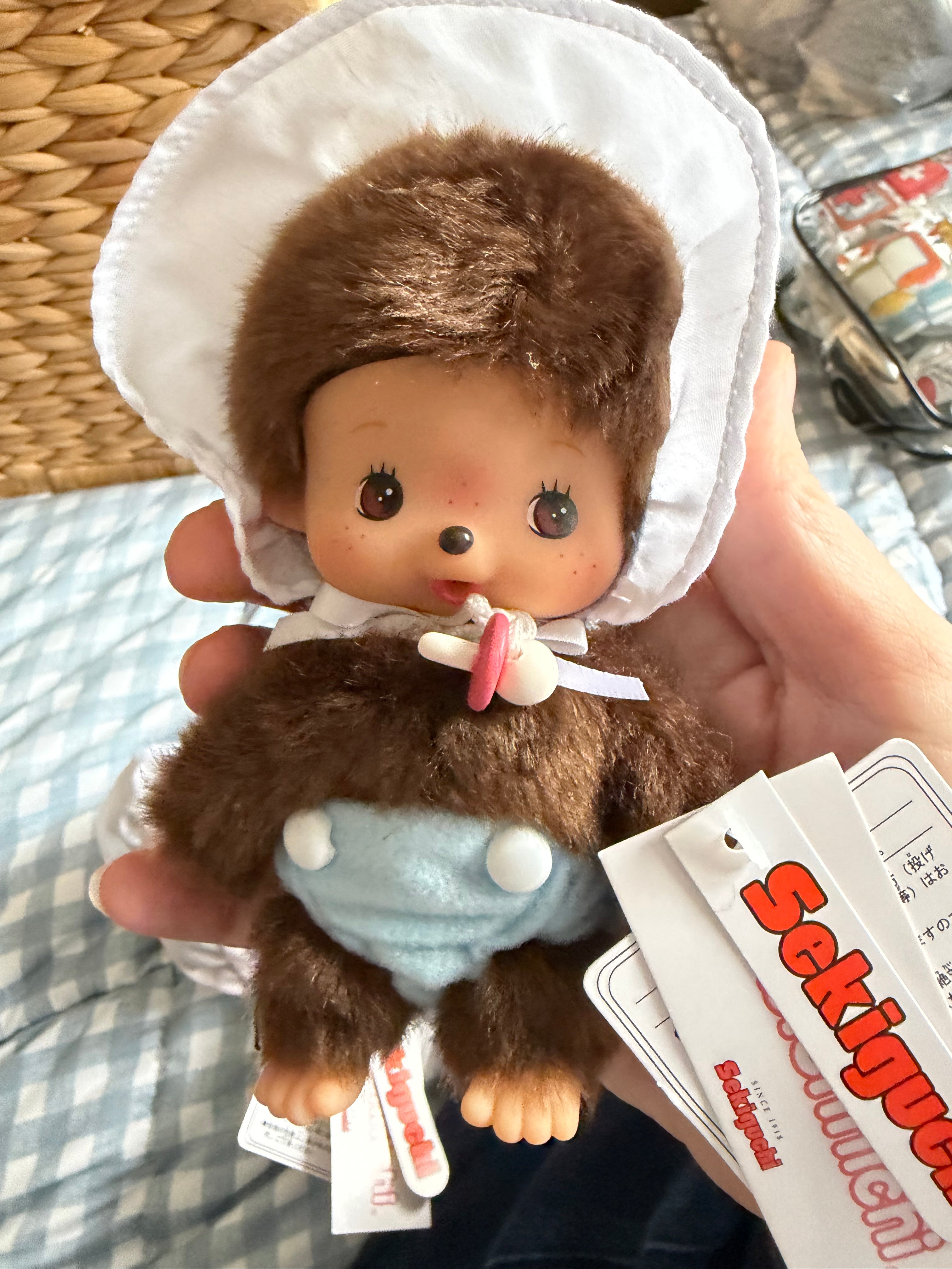 Bebichhichi Baby Bonnet Doll – Pink or Blue | Sekiguchi