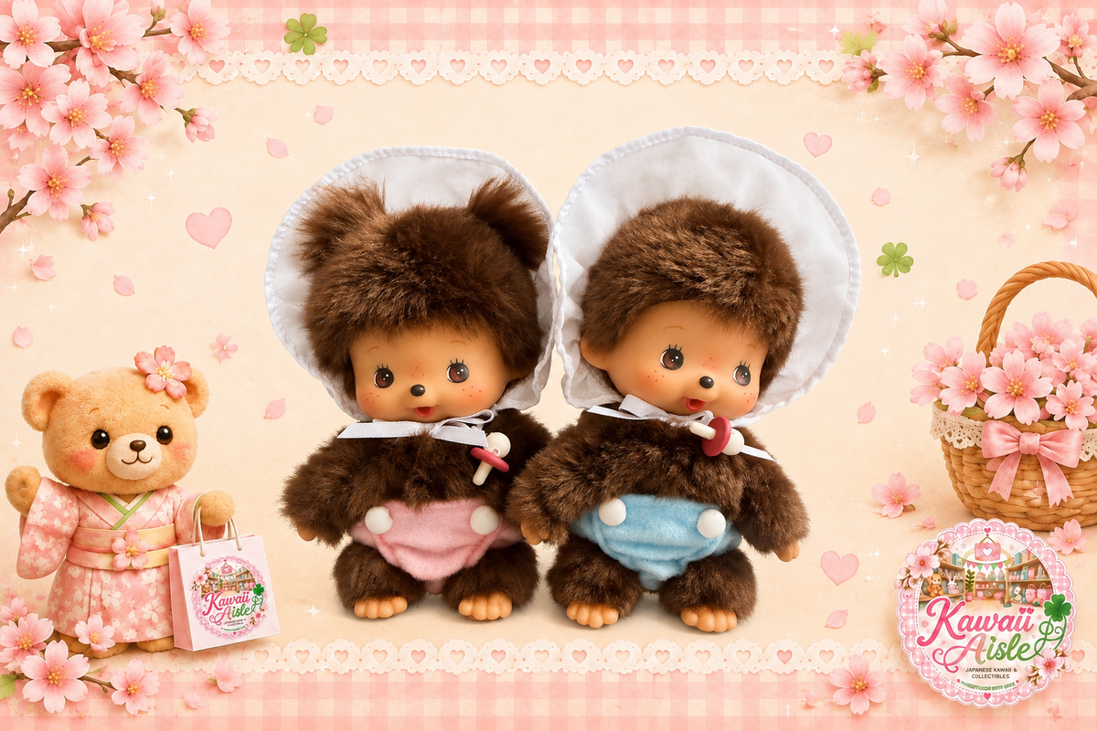 Bebichhichi Baby Bonnet Doll – Pink or Blue | Sekiguchi