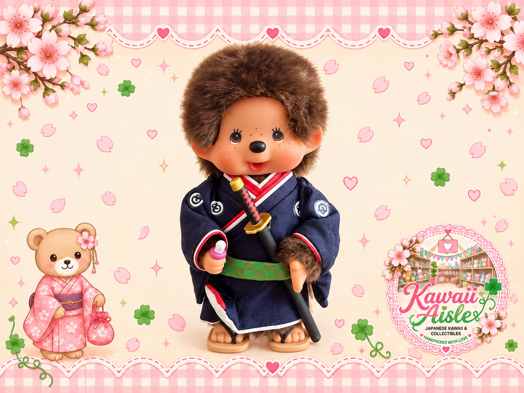 Kyugetsu Original Japan – Master Swordsman Monchhichi | Sekiguchi