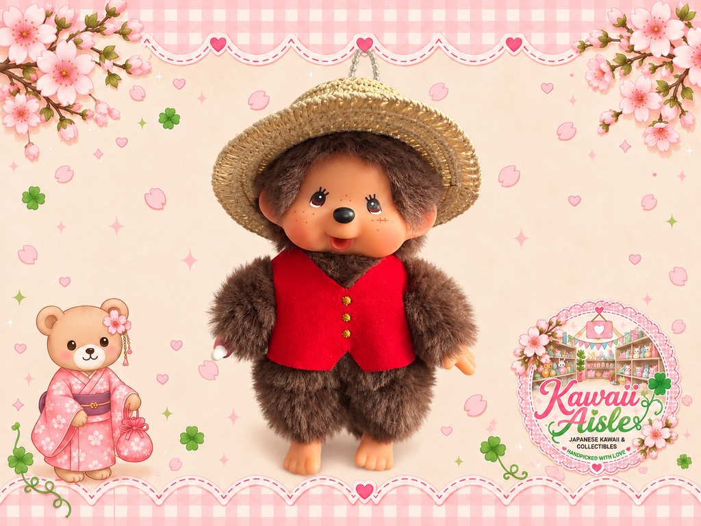 Monchhichi × Netflix ONE PIECE Season 2 Luffy Keychain – Sekiguchi Japan