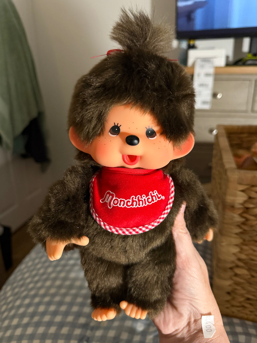 Monchhichi Premium Standard M Brown Girl 30cm | Authentic Sekiguchi Japan