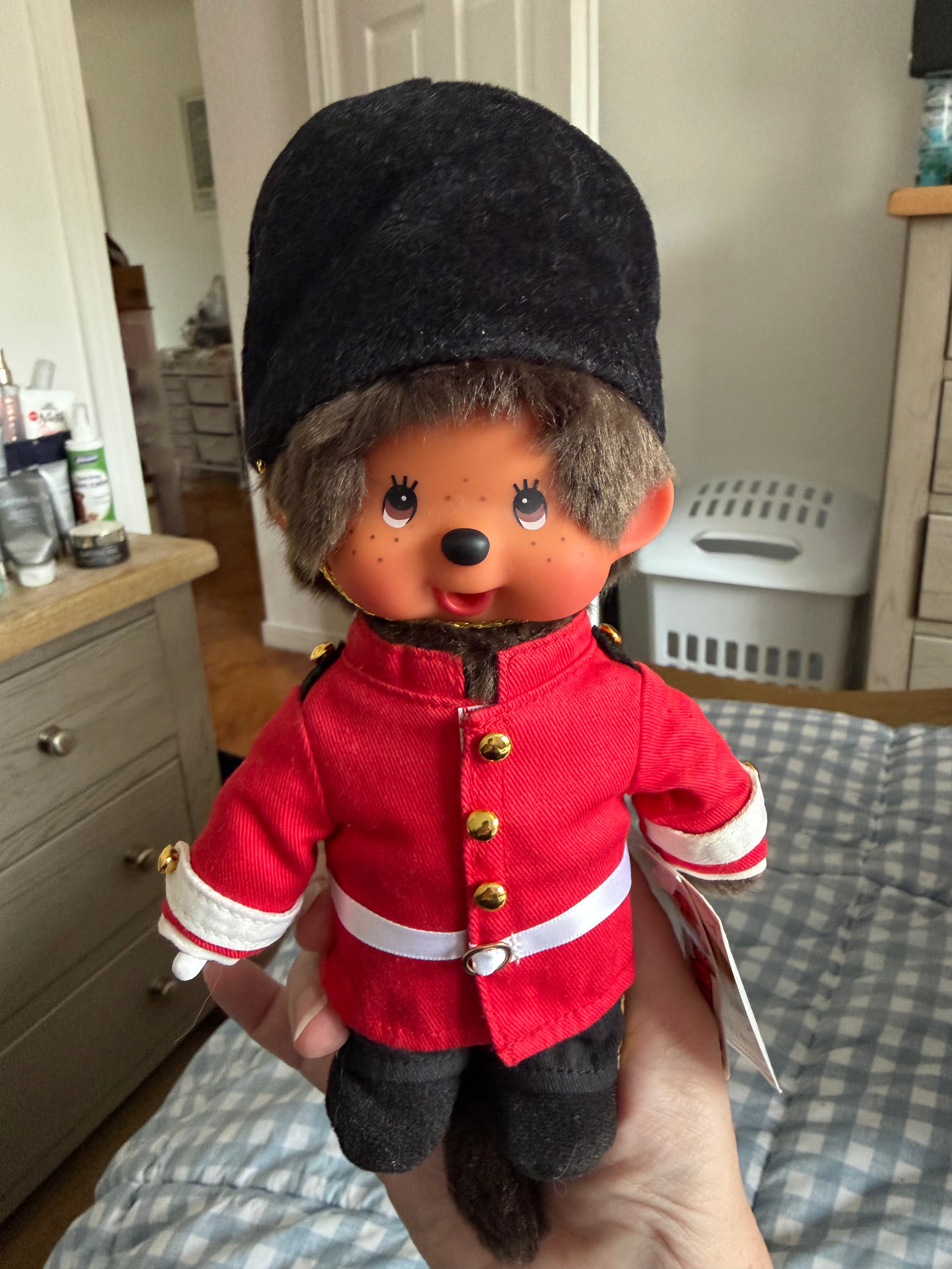 🇬🇧 Monchhichi 40th Anniversary World London Boy – Authentic Sekiguchi 276000