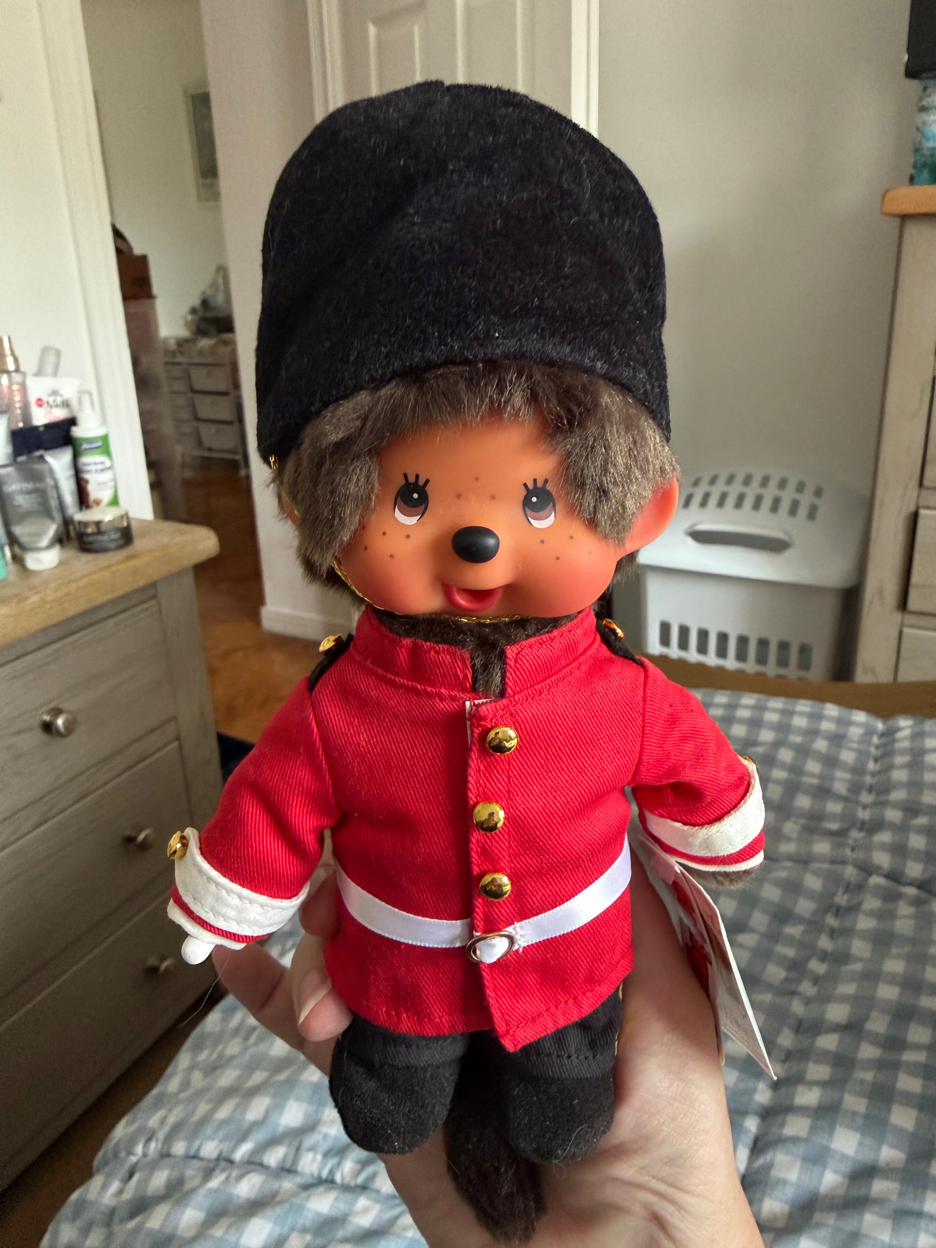 🇬🇧 Monchhichi 40th Anniversary World London Boy – Authentic Sekiguchi 276000