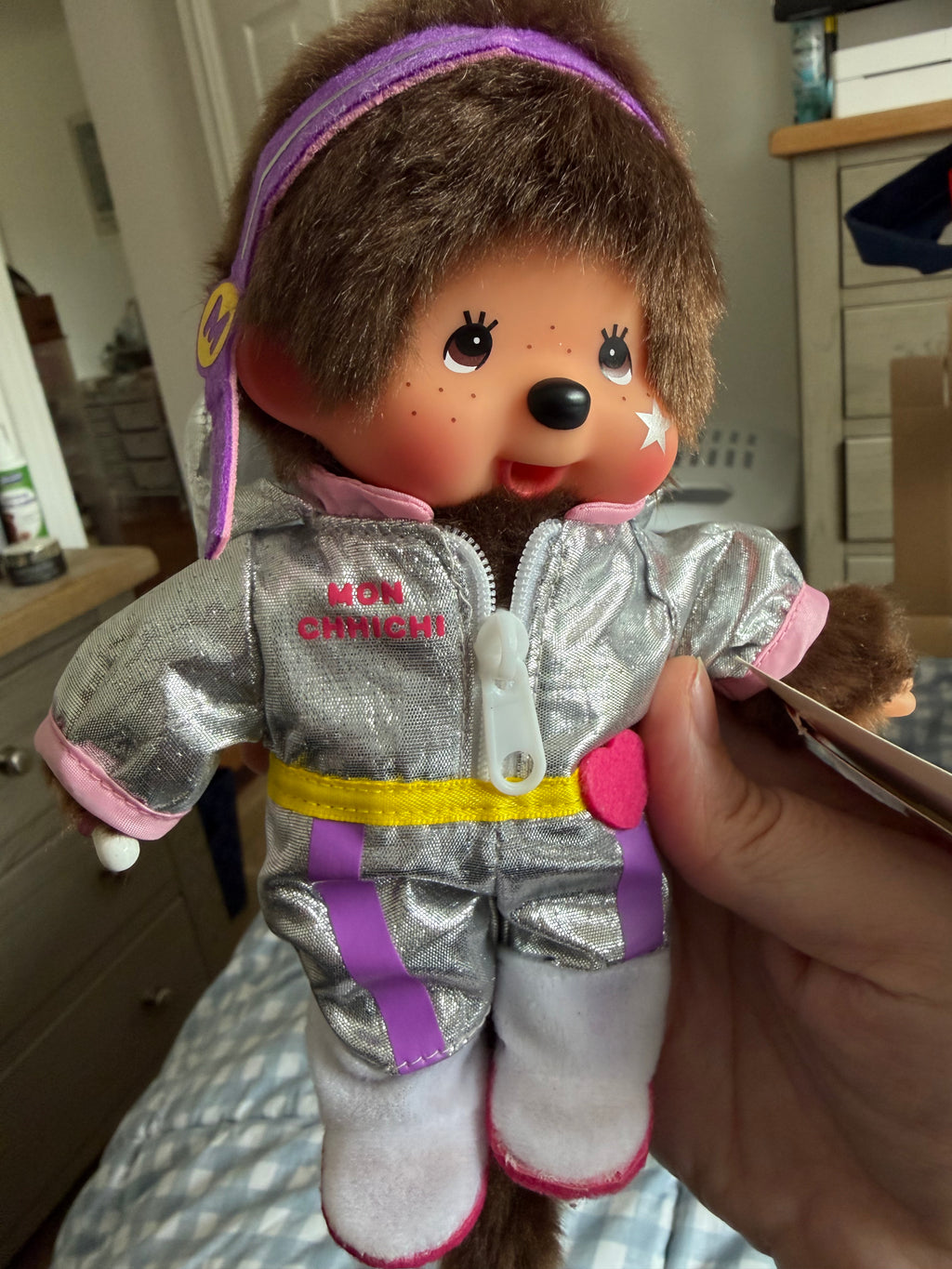 Rare Idol Monchhichi Boy 🎤 Official Shop Limited | Authentic Sekiguchi 246229