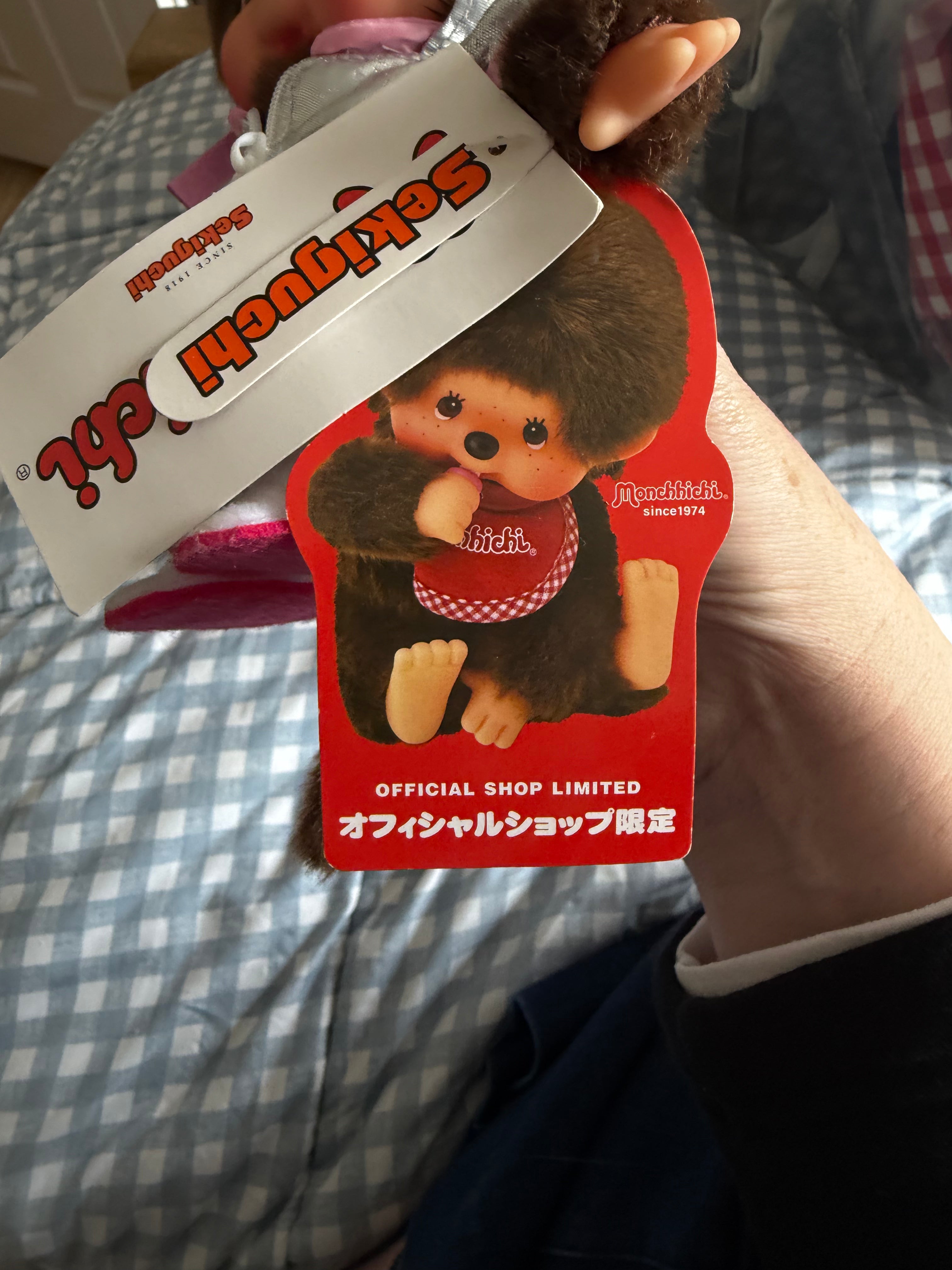 Rare Idol Monchhichi Boy 🎤 Official Shop Limited | Authentic Sekiguchi 246229