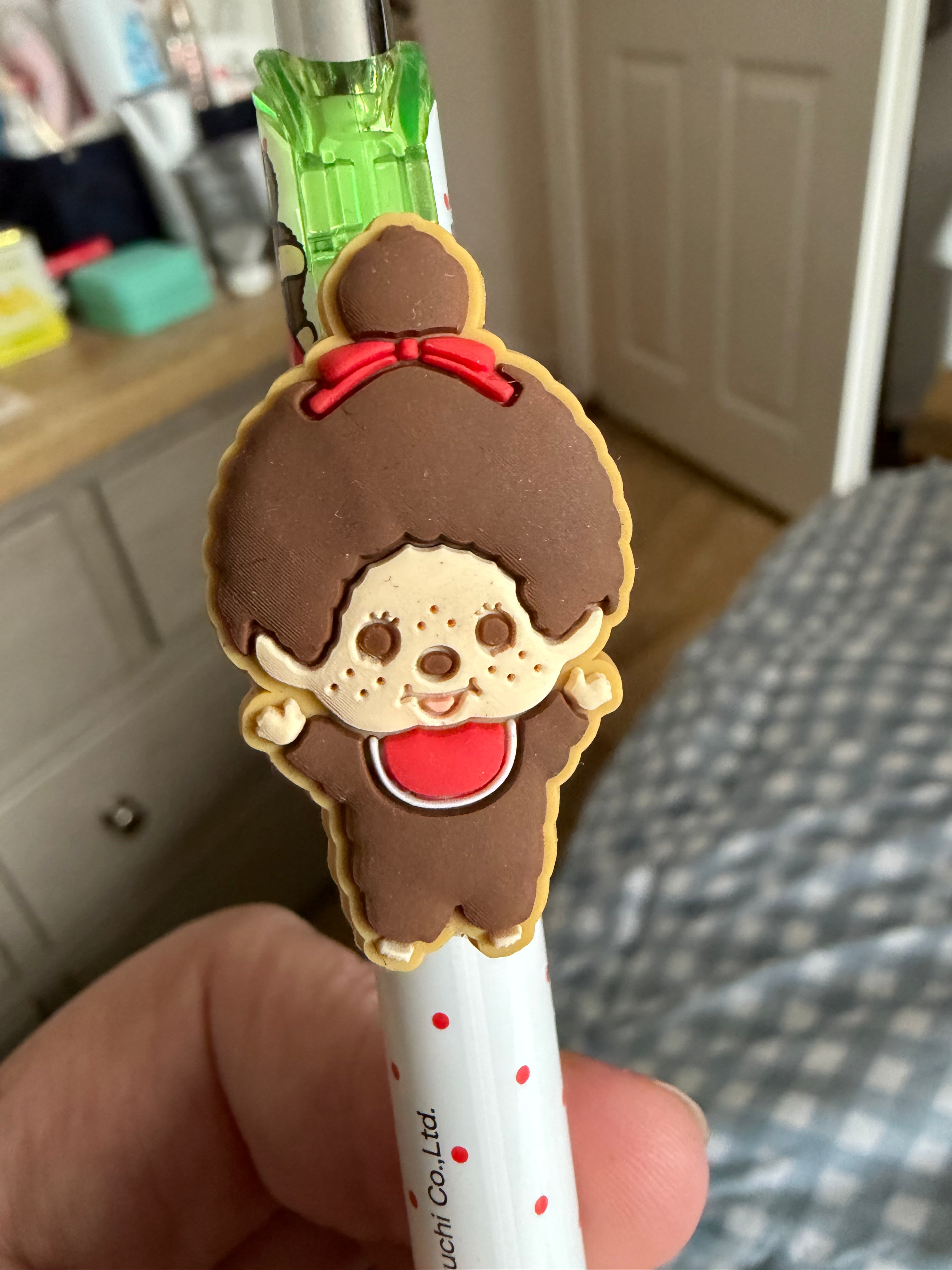 Monchhichi Character Ballpoint Pens – Sold Out Japanese Designs | Choose One or Set of 4