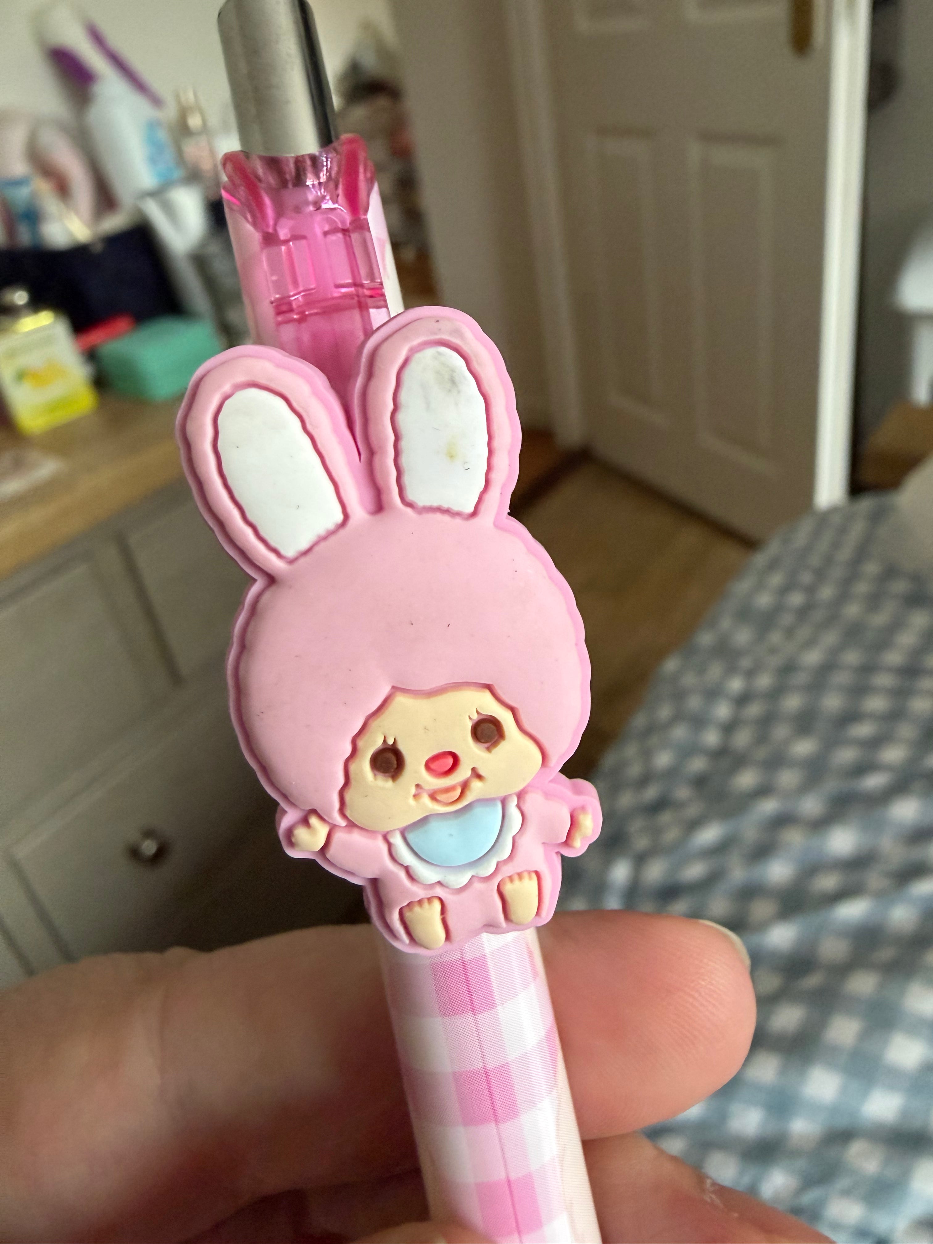 Monchhichi Character Ballpoint Pens – Sold Out Japanese Designs | Choose One or Set of 4