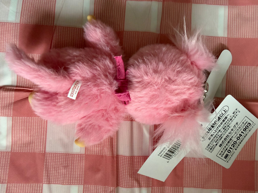Sakura Monchhichi Girl – Pink Cherry Blossom Plush & Keychain – Sekiguchi Japan