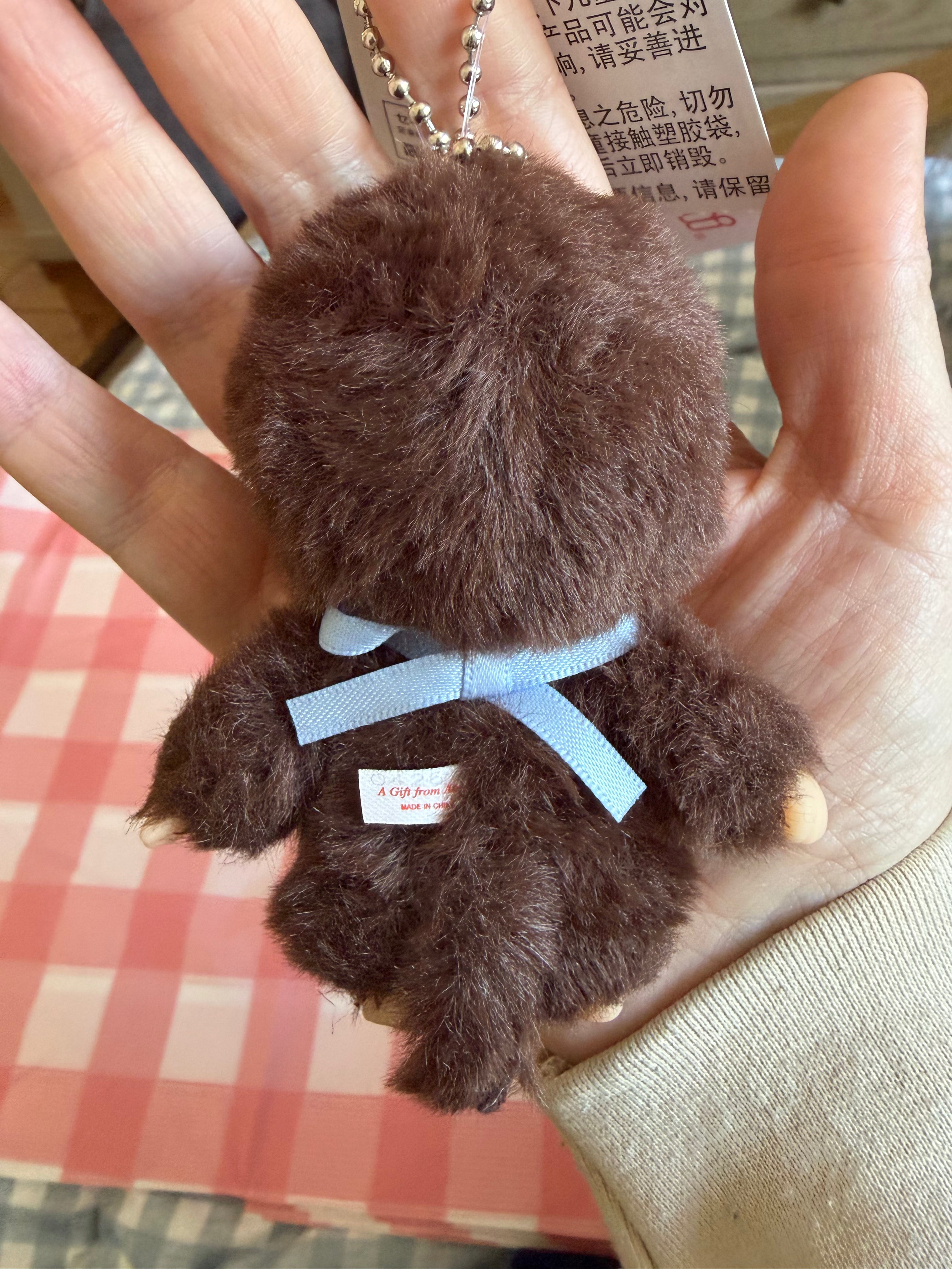 Authentic Bebichhichi Boy Keychain – Blue Bib | Sekiguchi 201082
