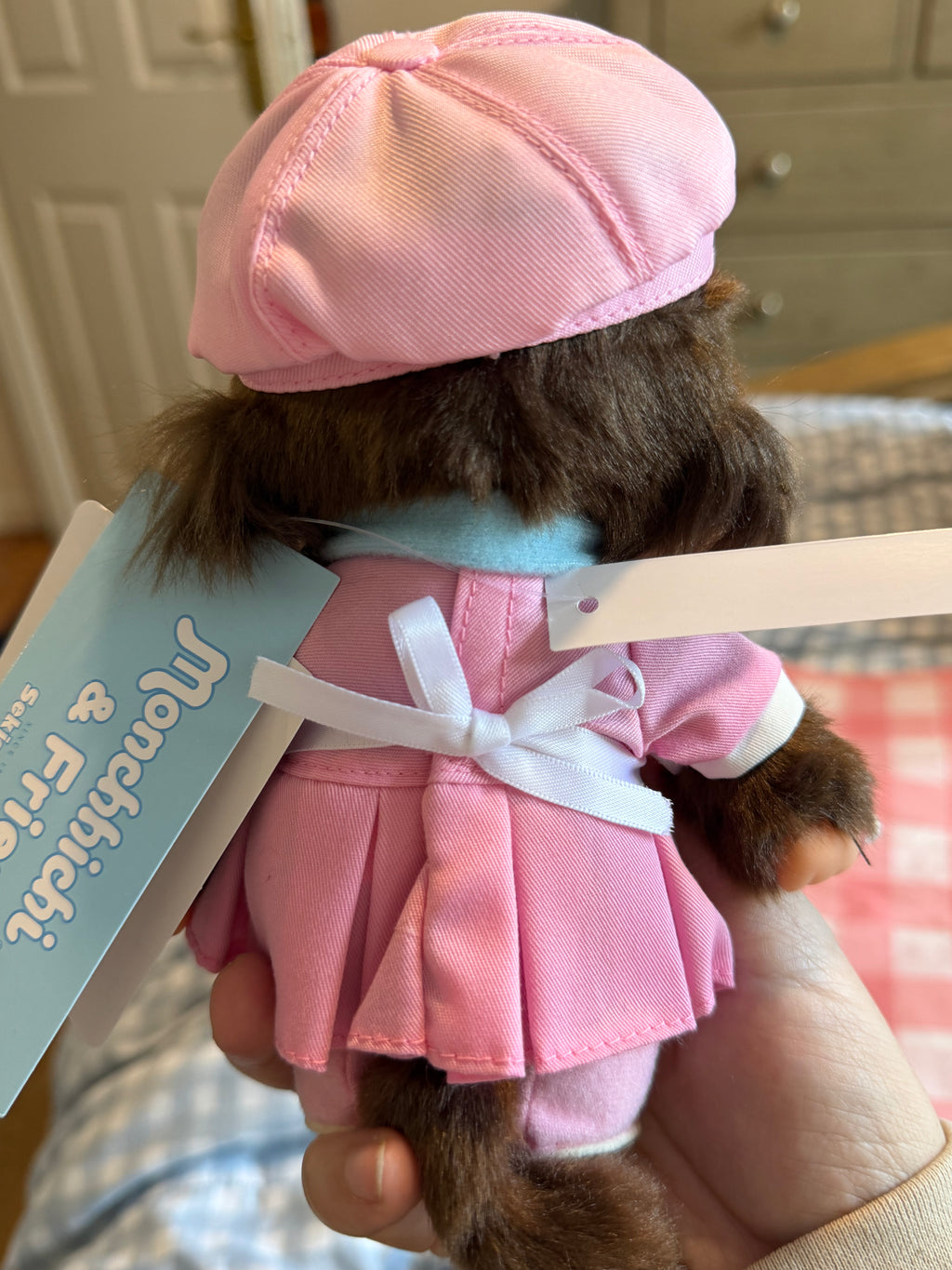 Monchhichi Tokyo Station Exclusive Pâtissière Girl – Pink Baker | Sekiguchi Japan