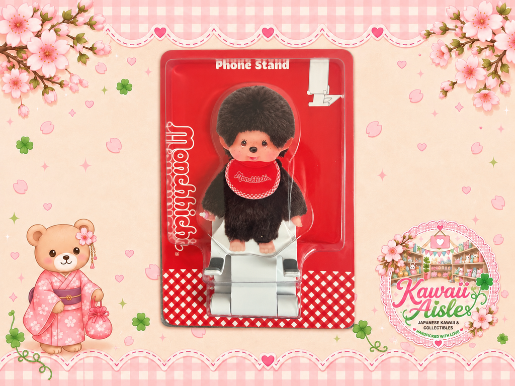 Sonix x Monchhichi Boy Phone Stand – Official Sekiguchi 2025 – Adjustable Acrylic Stand