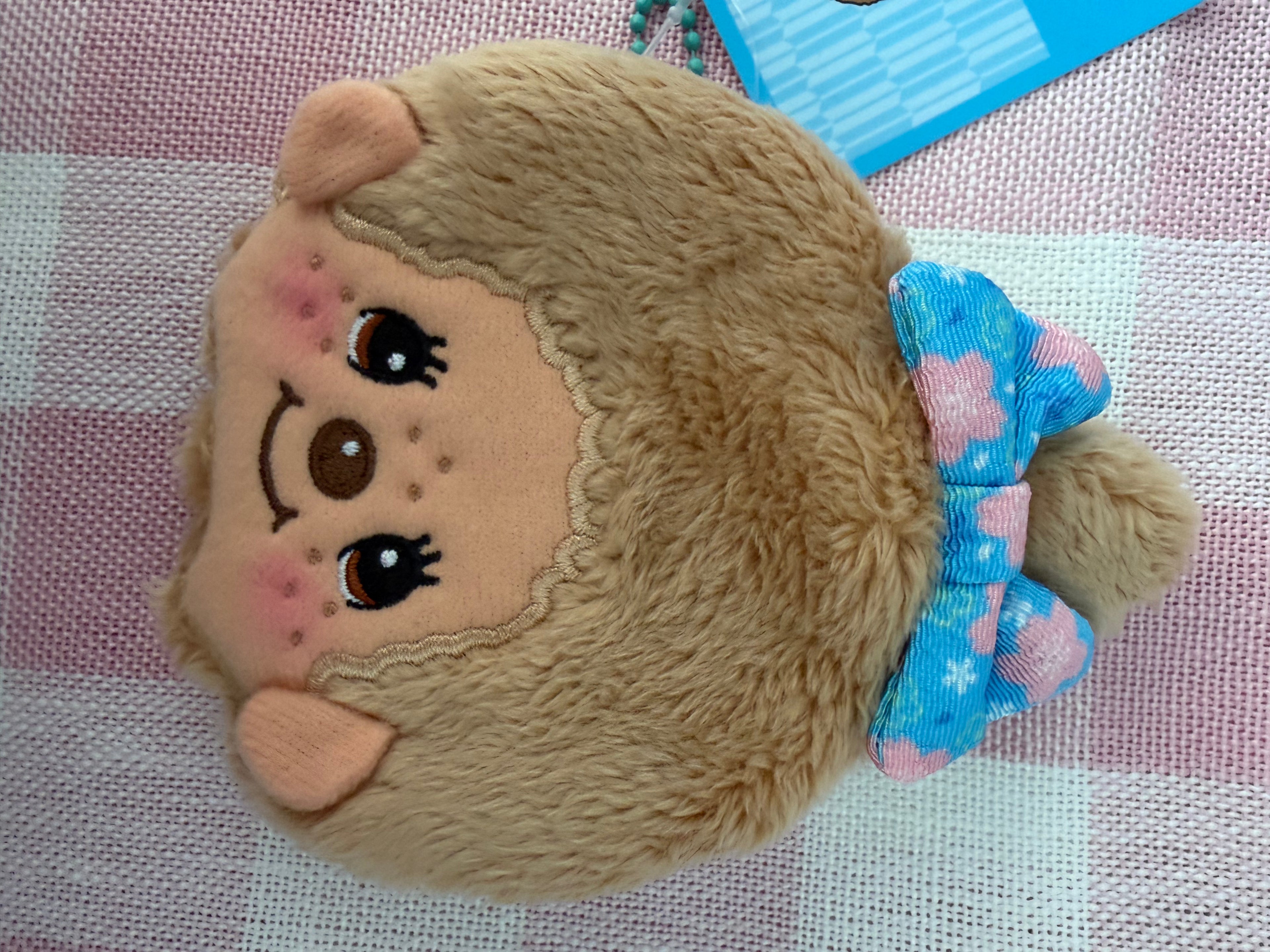 Authentic Monchhichi & Chimutan Plush Coin Purses – Japanese Kawaii Bag Charms